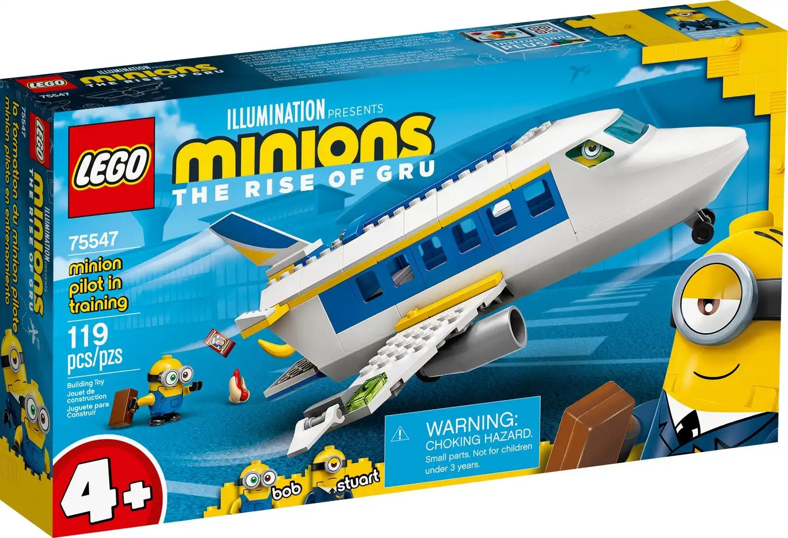 Zdjecie zestawu LEGO 75547 Minions Nauka pilotażu Minionka 1