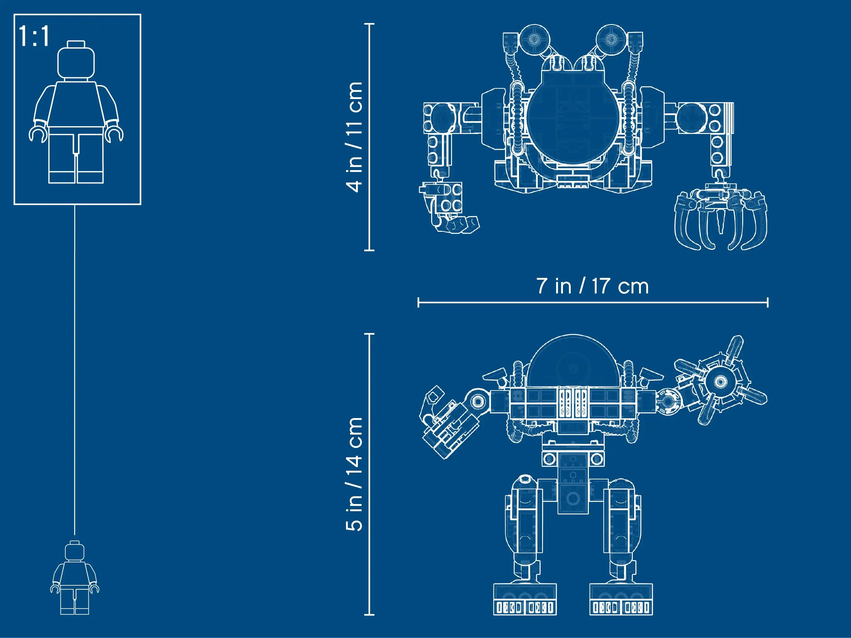 Zdjecie zestawu LEGO 31090 Creator 3 w 1 Podwodny robot 1