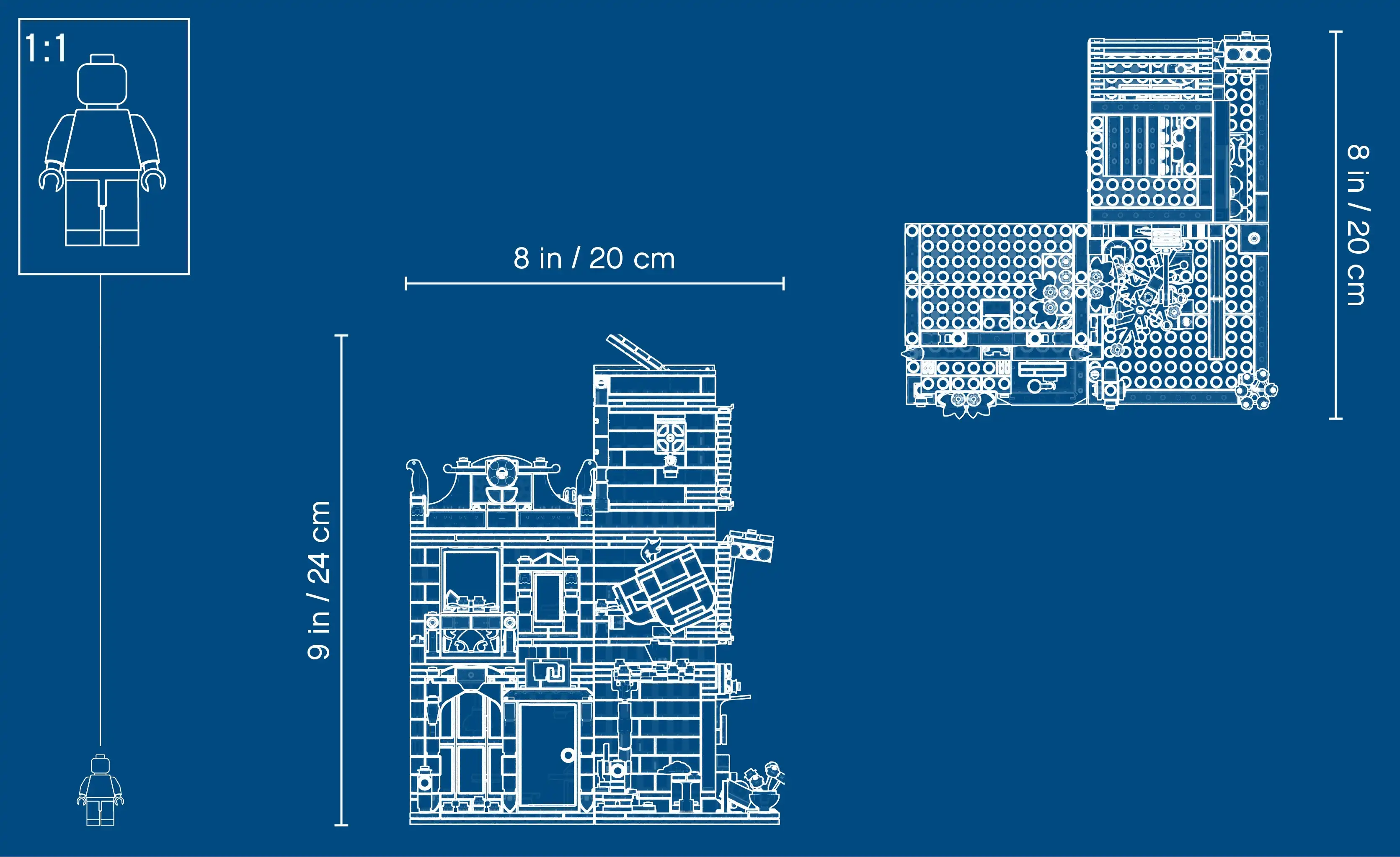 Zdjecie zestawu LEGO 31097 Creator 3 w 1 Sklep zoologiczny i kawiarenka 1