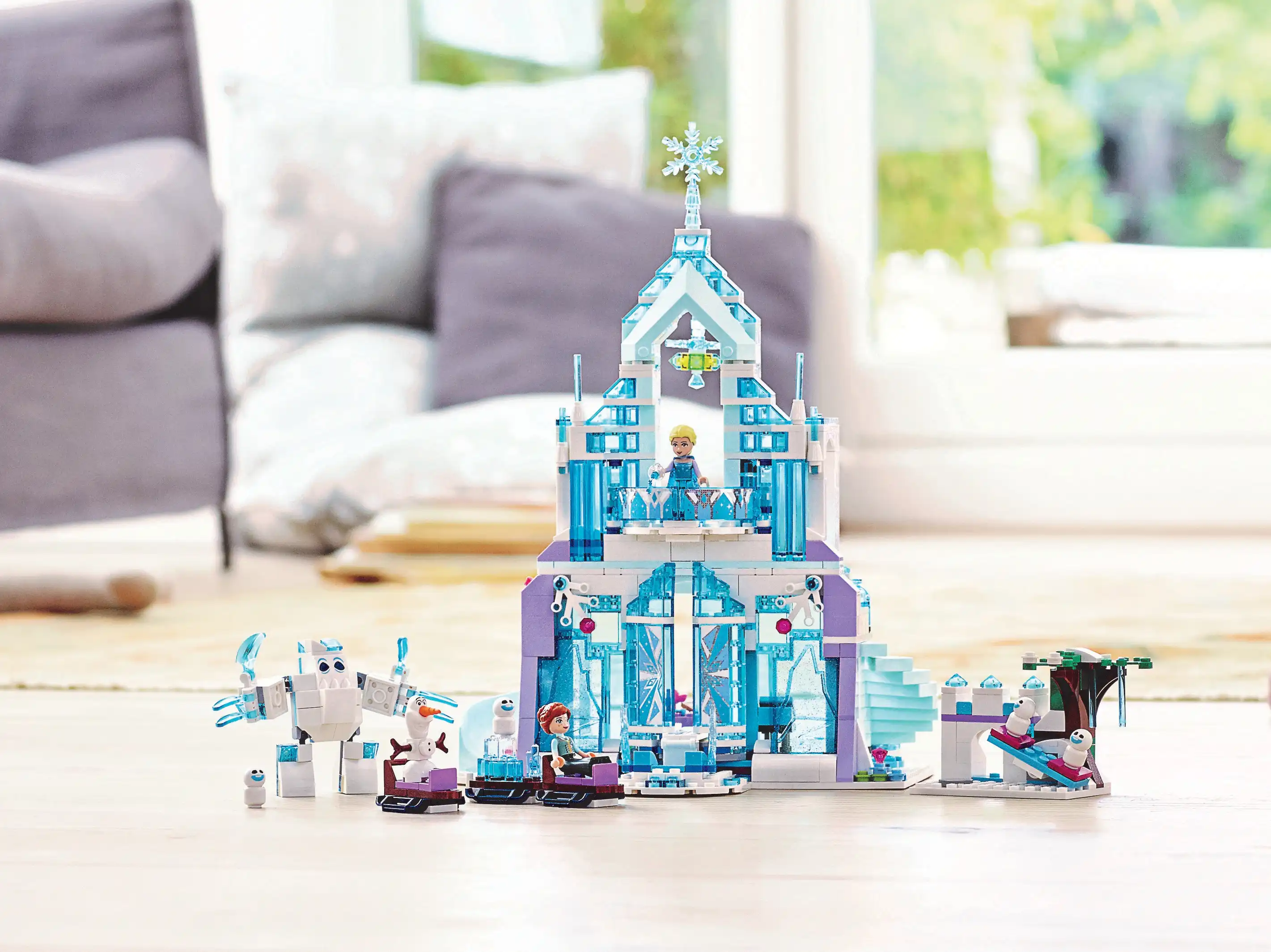 Zdjecie zestawu LEGO 43172 Frozen 2 Magiczny lodowy pałac Elsy 2