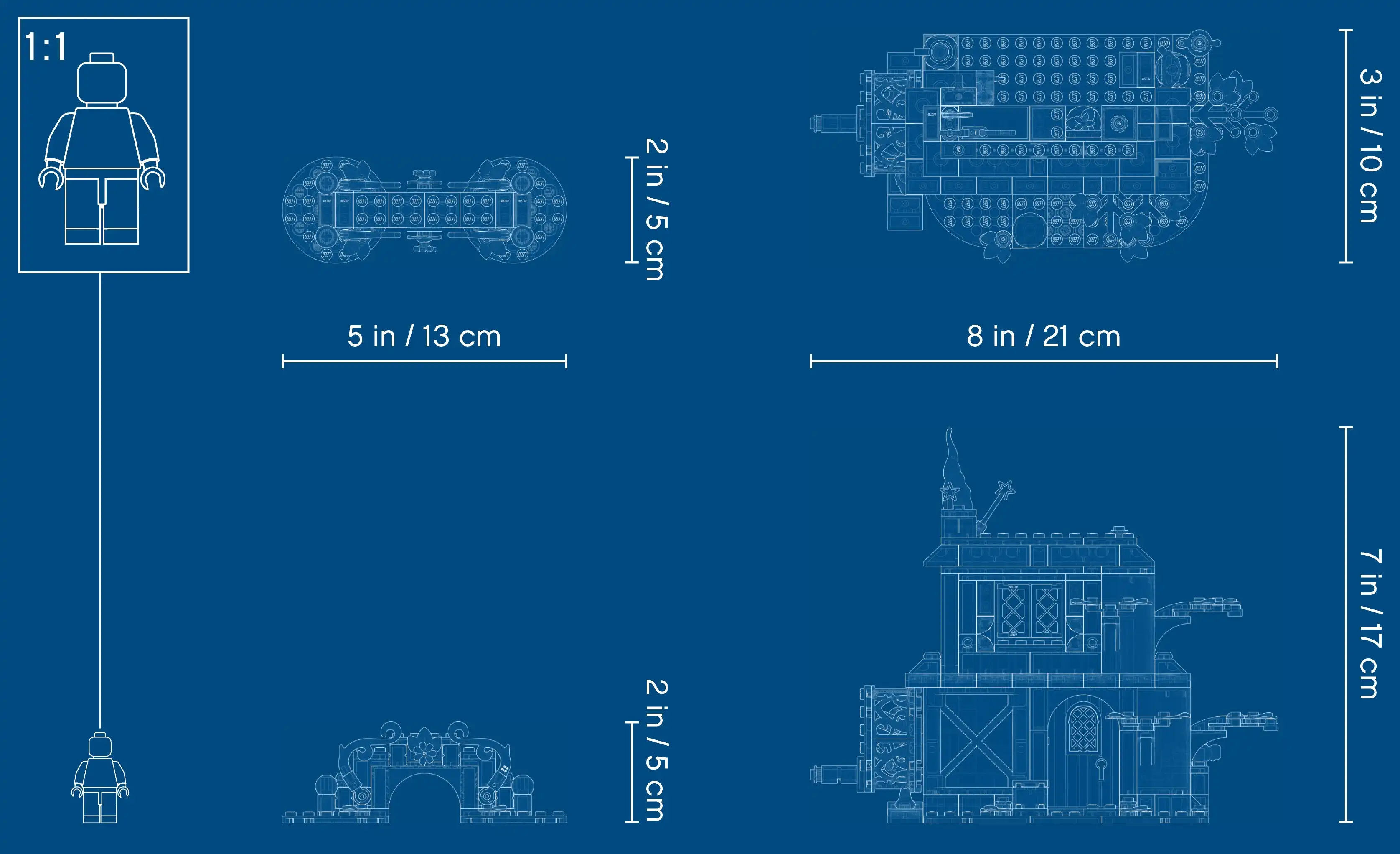 Zdjecie zestawu LEGO 43188 Disney Leśna chatka Aurory 4
