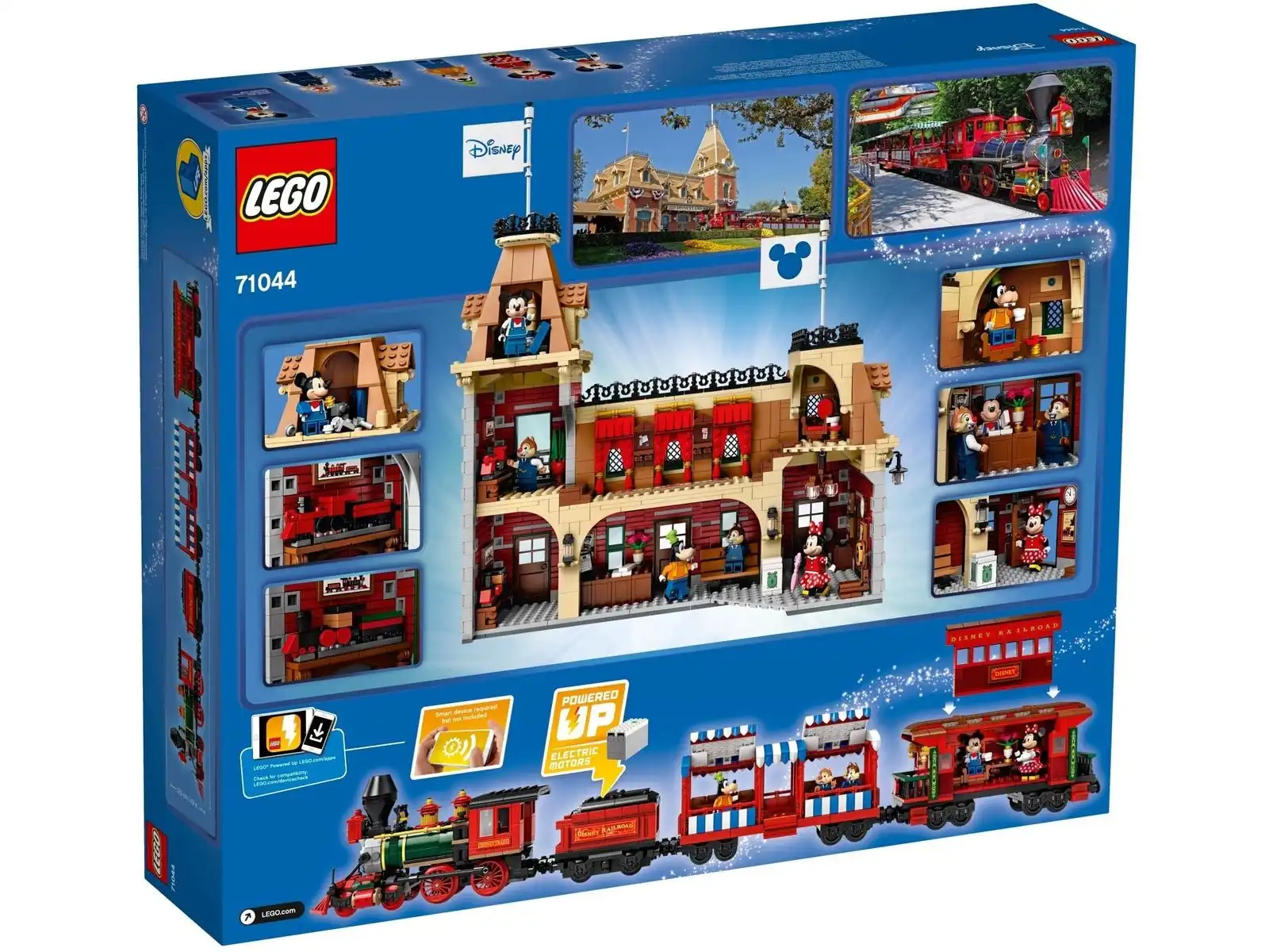 Zdjecie zestawu LEGO 71044 Disney Pociąg i dworzec Disney 1