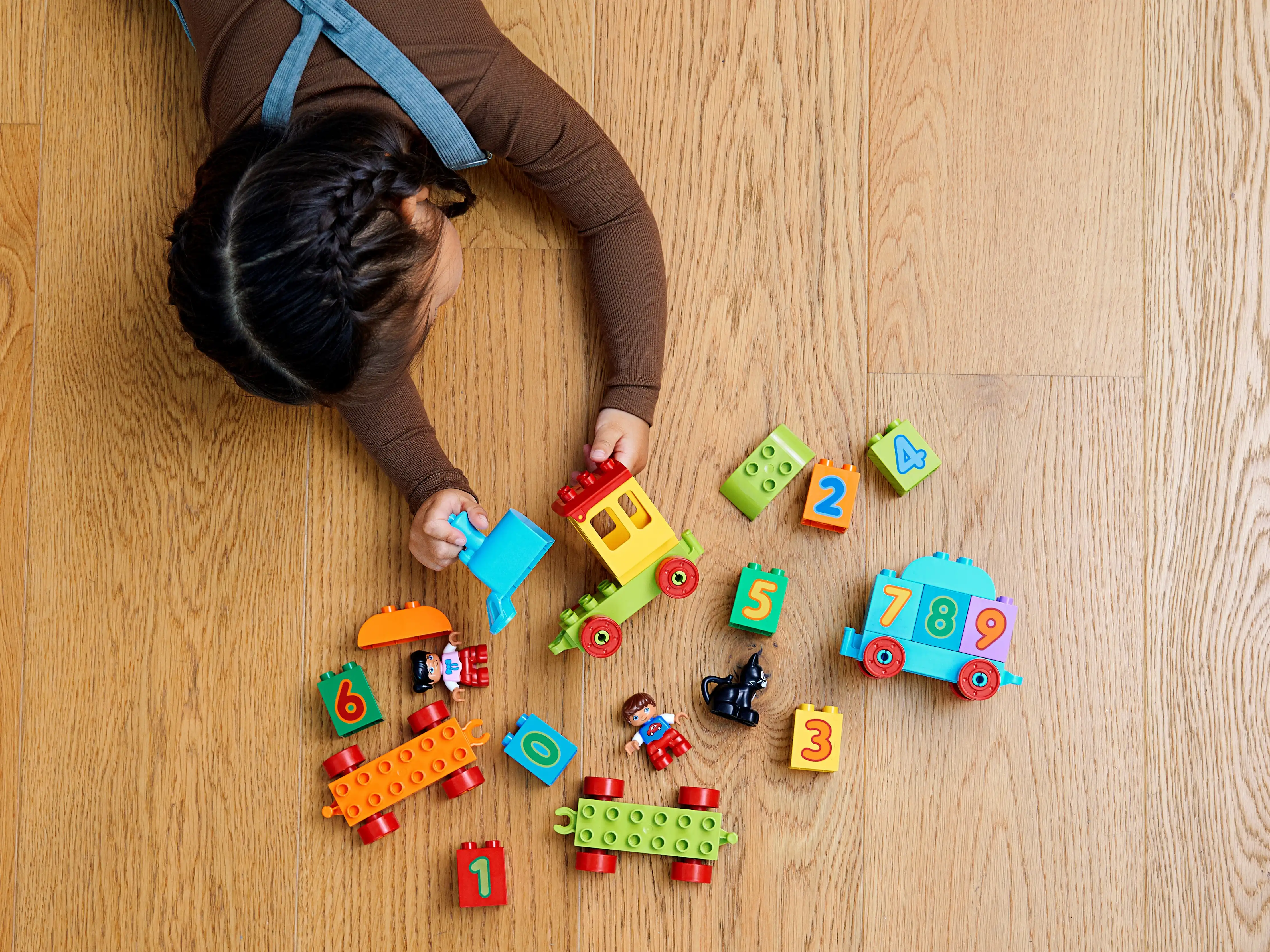 Zdjecie zestawu LEGO 10847 Duplo Pociąg z cyferkami 1