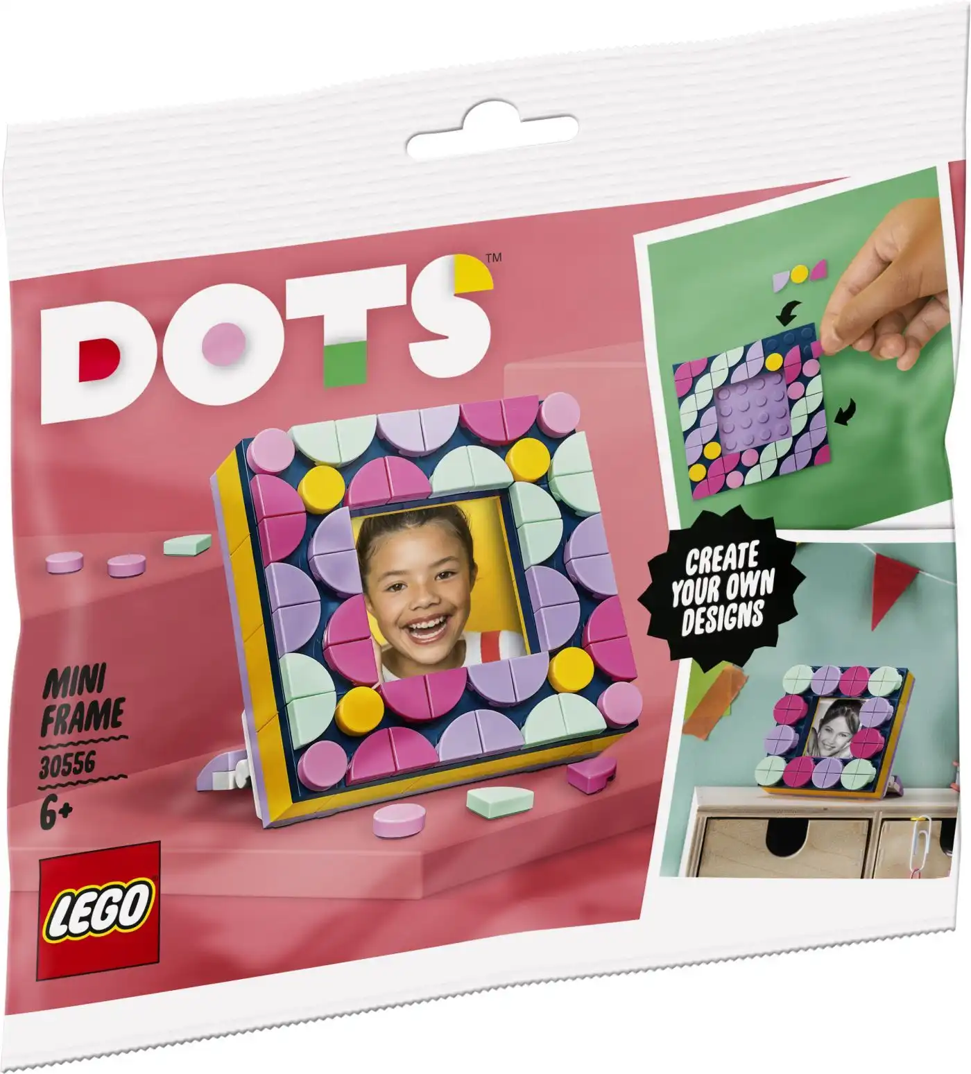 Zdjecie zestawu LEGO 30556 DOTS Mała ramka z serii DOTS 1