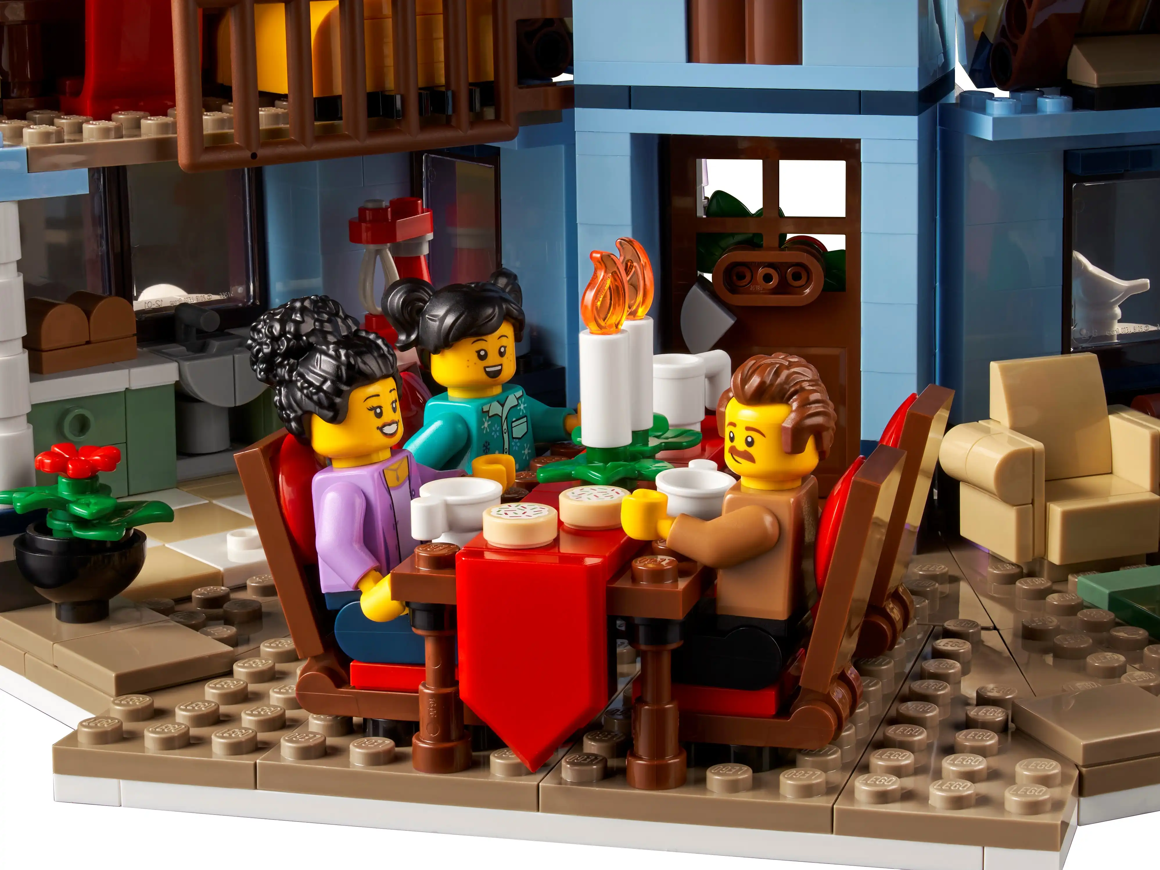 Zdjecie zestawu LEGO 10293 Creator Expert Wizyta Świętego Mikołaja 4