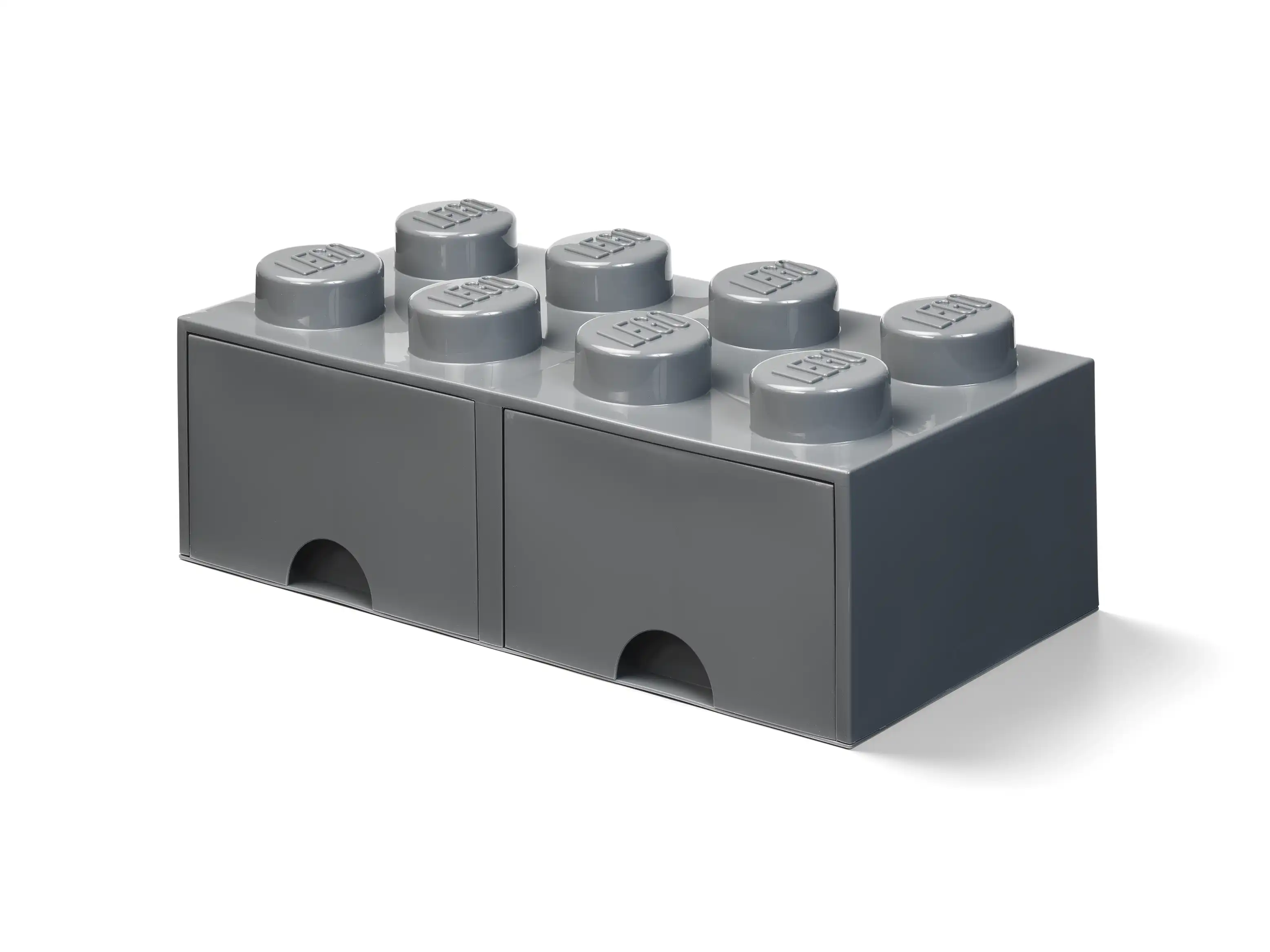 Zdjecie zestawu LEGO 5006329  Pudełko z szufladą w kształcie ciemnoszarego klocka z 8 wypustkami 1