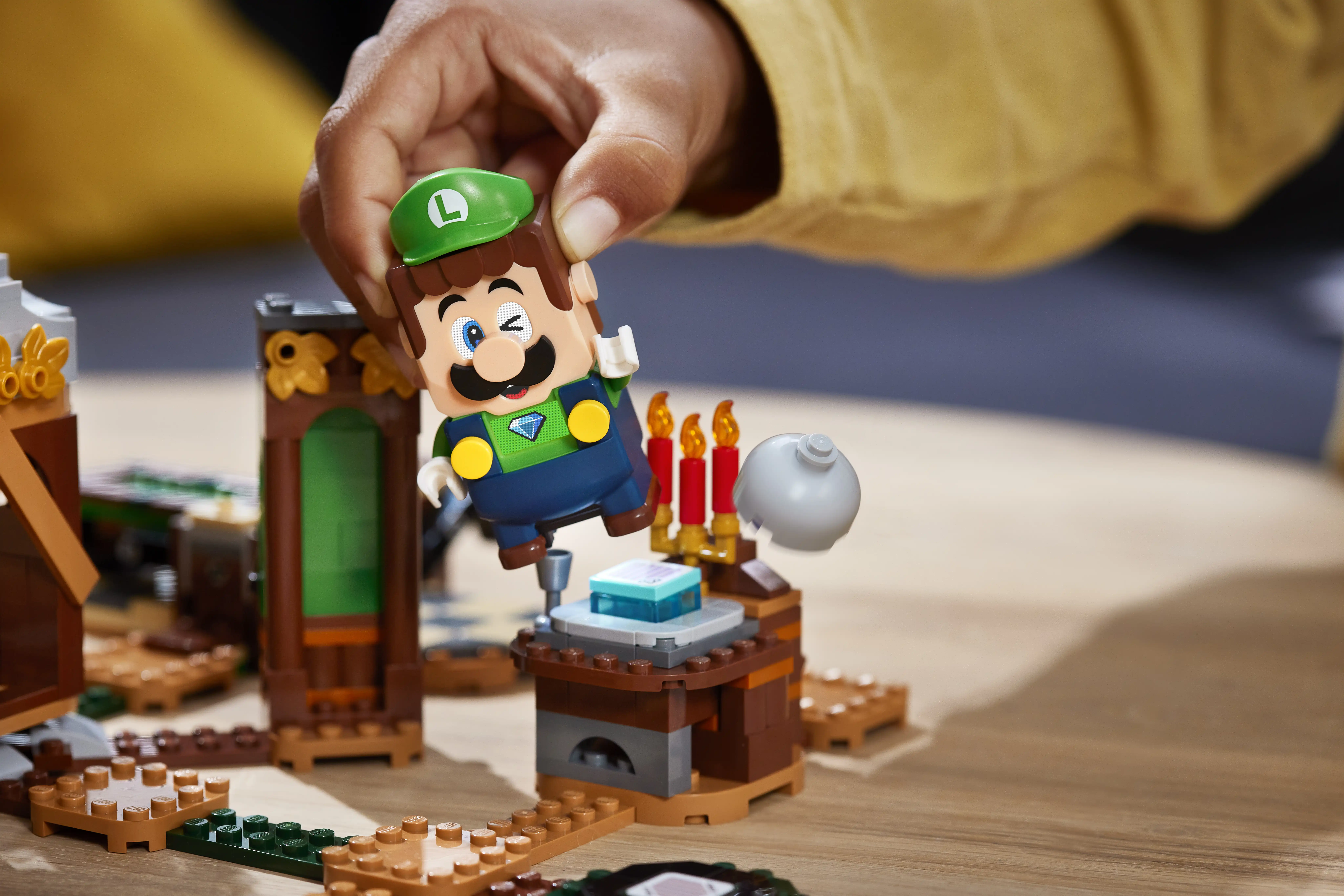 Zdjecie zestawu LEGO 71401 Super Mario Zestaw rozszerzający Zabawa w straszonego w rezydencji Luigiego™ 3
