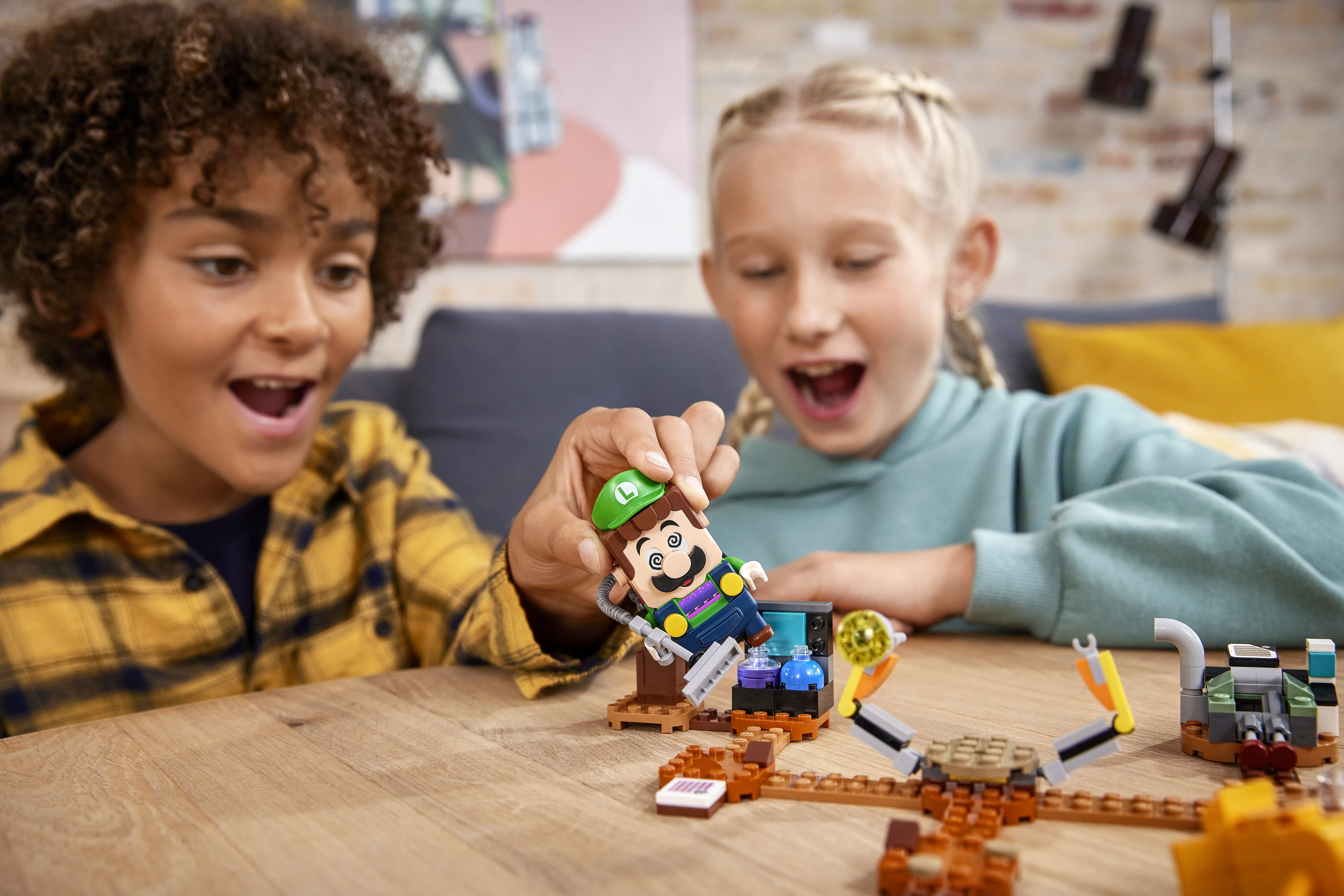 Zdjecie zestawu LEGO 71397 Super Mario Zestaw rozszerzający Laboratorium w rezydencji Luigiego™ i Poltergust 2