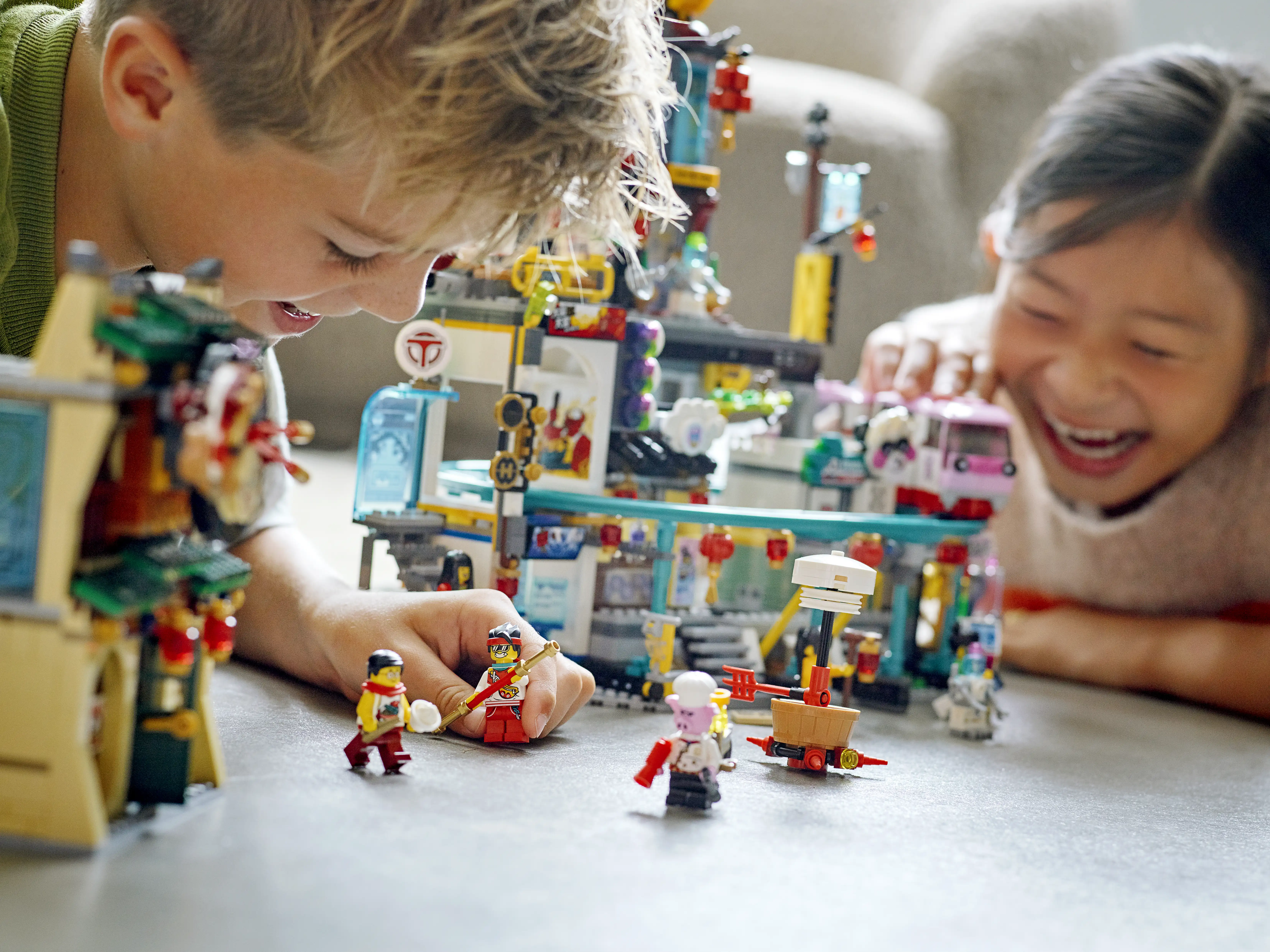 Zdjecie zestawu LEGO 80036 Monkie Kid Miasto Latarni 4