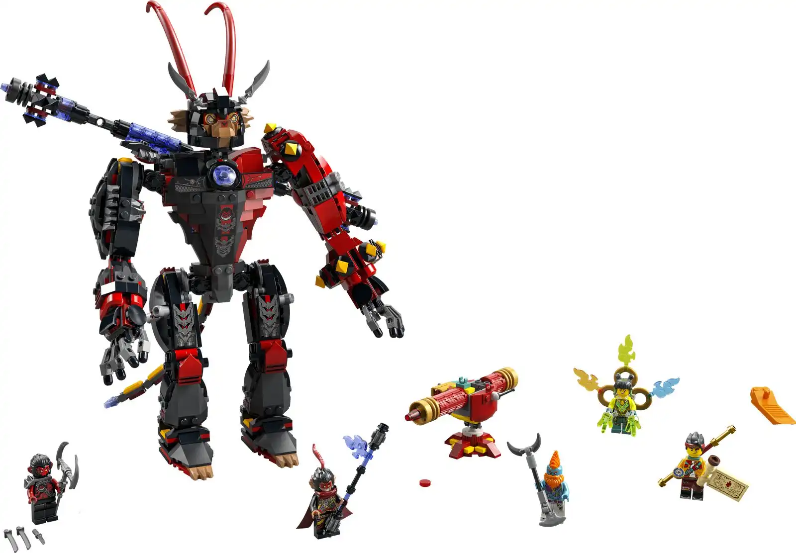 Zdjecie zestawu LEGO 80033 Monkie Kid Mech Evil Macaque’a 4