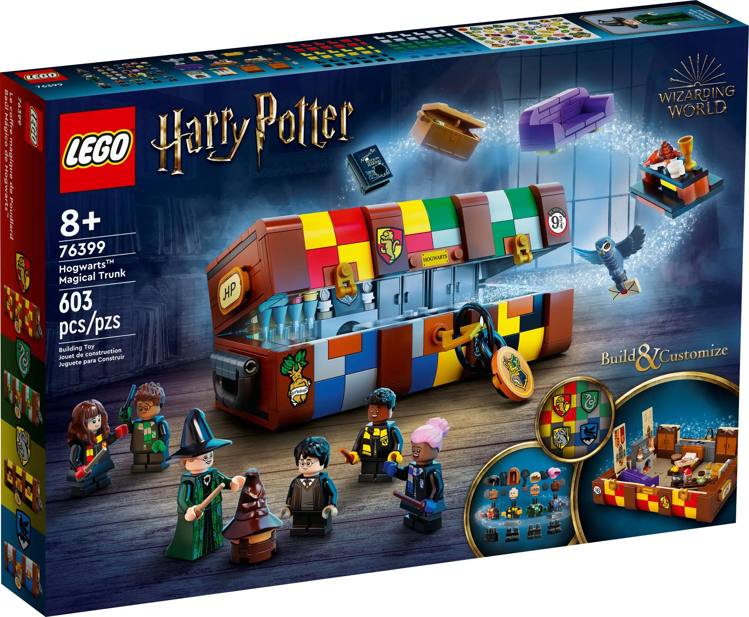 Zdjecie zestawu LEGO 76399 Harry Potter Magiczny kufer z Hogwartu™ 1