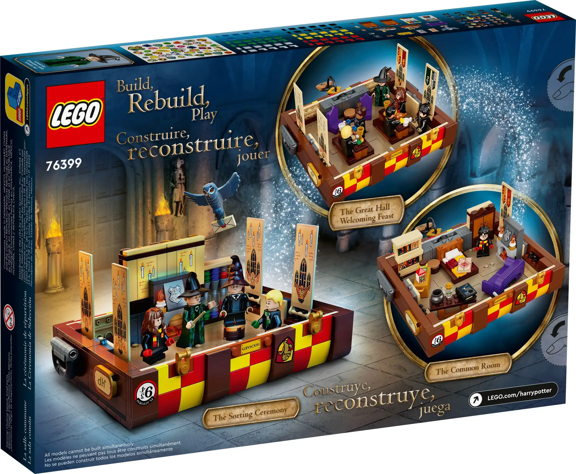 Zdjecie zestawu LEGO 76399 Harry Potter Magiczny kufer z Hogwartu™ 4