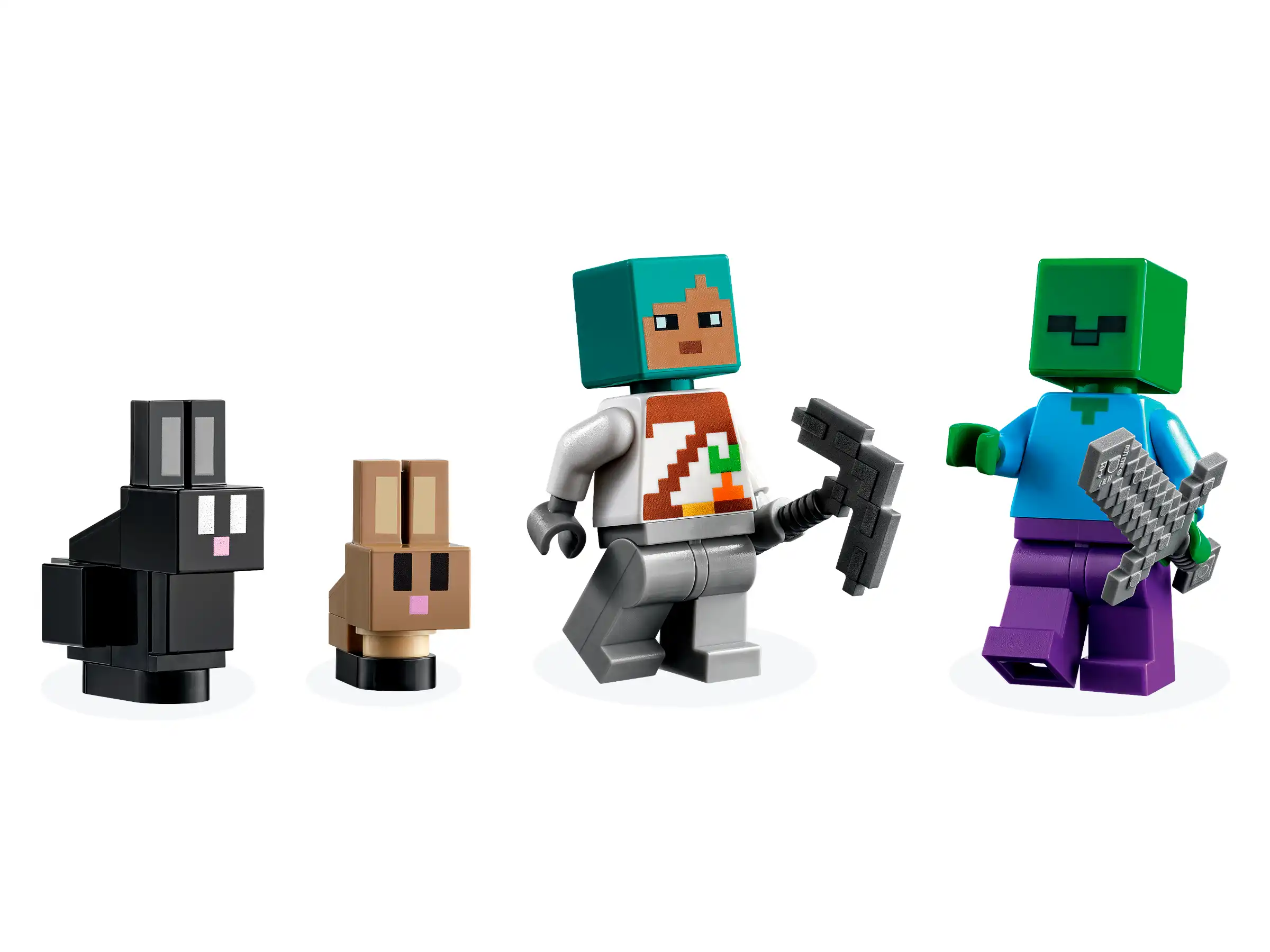 Zdjecie zestawu LEGO 21181 Minecraft Królicza farma 2