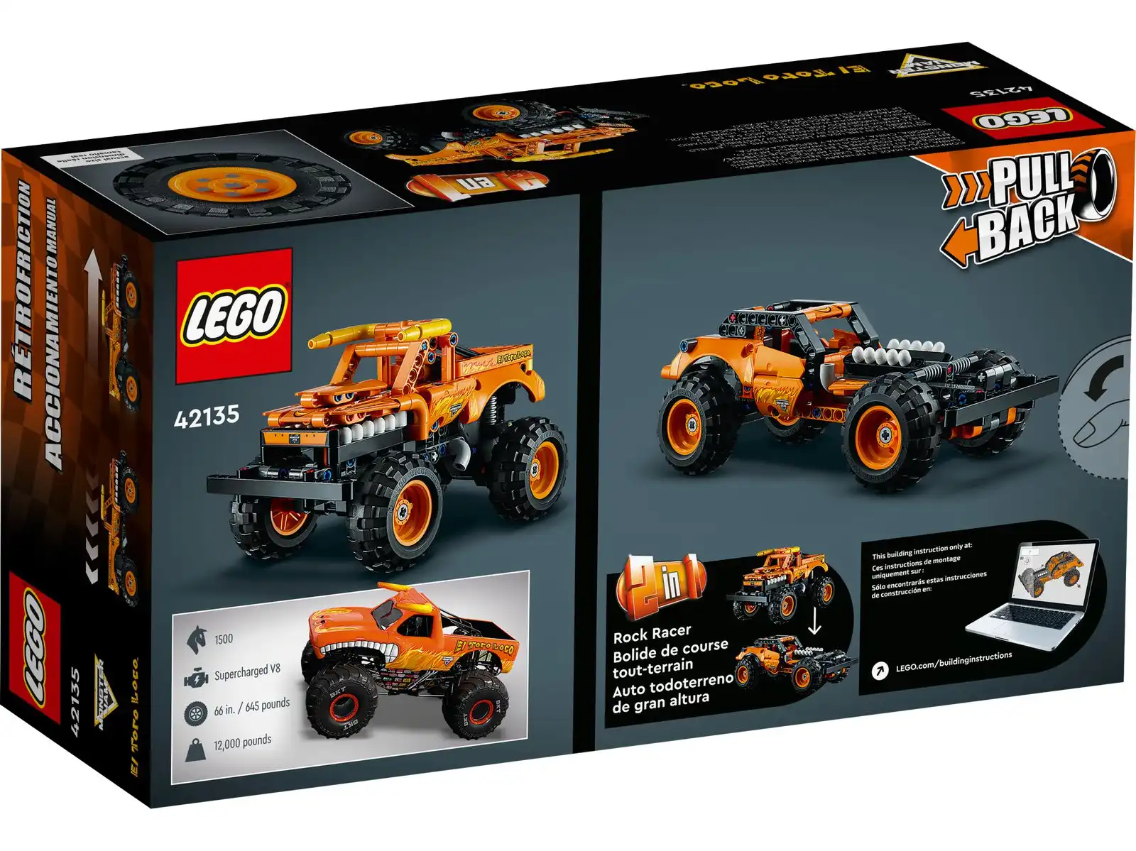 Zdjecie zestawu LEGO 42135 Technic Monster Jam™ El Toro Loco™ 2