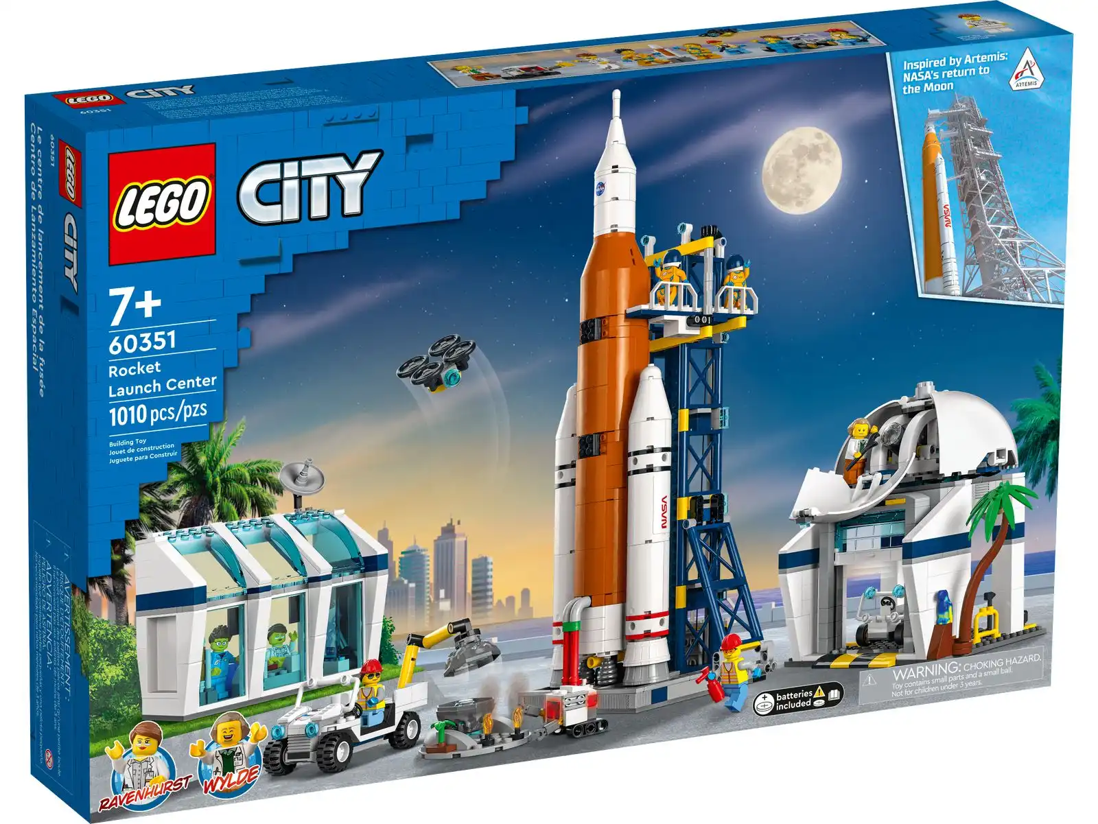 Zdjecie zestawu LEGO 60351 City Start rakiety z kosmodromu 1