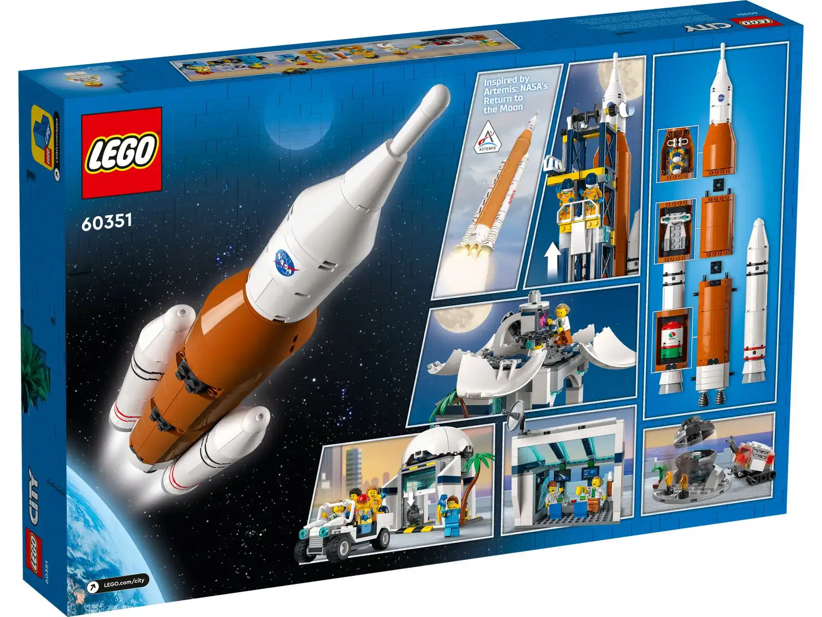 Zdjecie zestawu LEGO 60351 City Start rakiety z kosmodromu 4