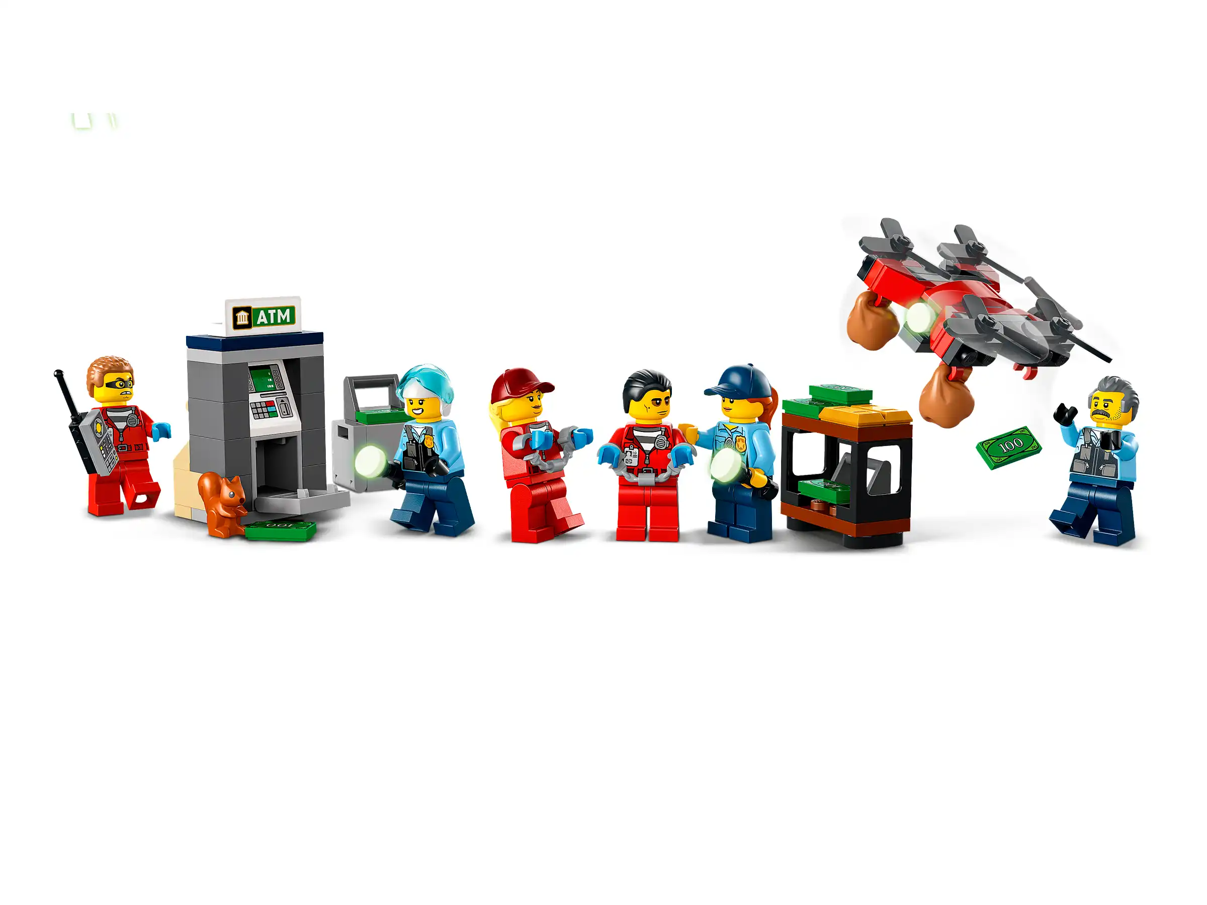 Zdjecie zestawu LEGO 60317 City Napad na bank 1