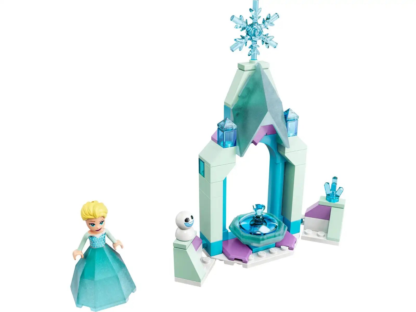 Zdjecie zestawu LEGO 43199 Disney Dziedziniec zamku Elzy 1