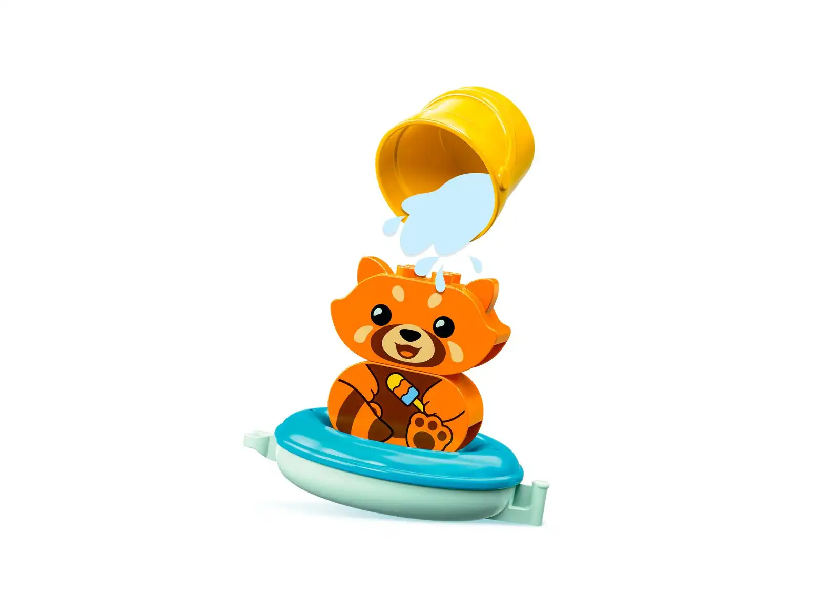 Zdjecie zestawu LEGO 10964 Duplo Zabawa w kąpieli: pływająca czerwona panda 3