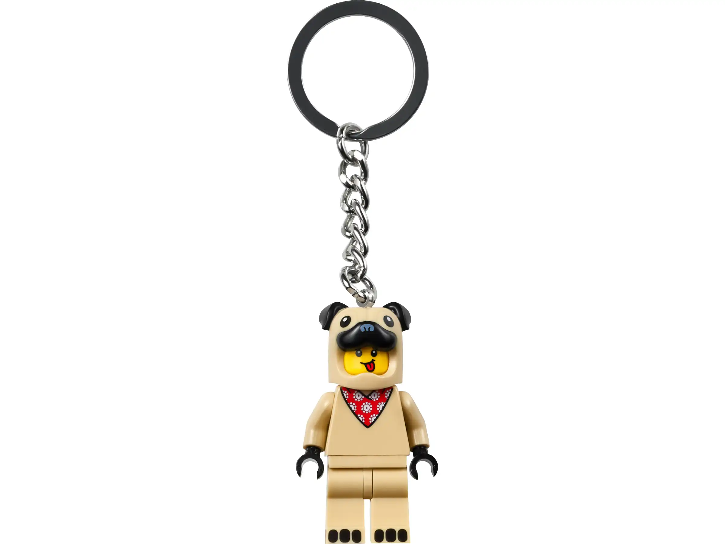 Zdjecie zestawu LEGO 854158 Minifigures Breloczek z chłopakiem w kostiumie buldoga 1