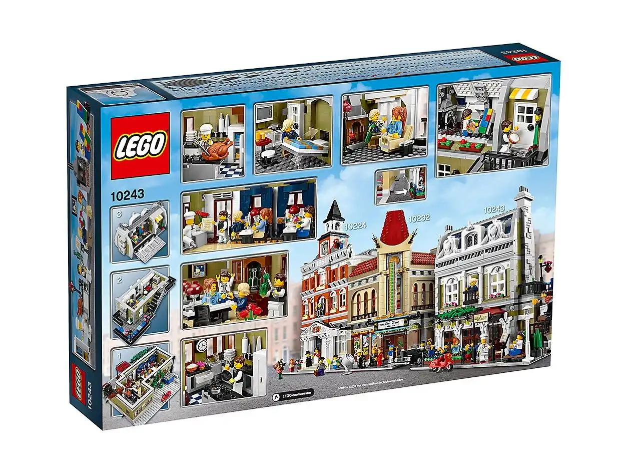 Zdjecie zestawu LEGO 10243 Creator Expert Paryska restauracja 1