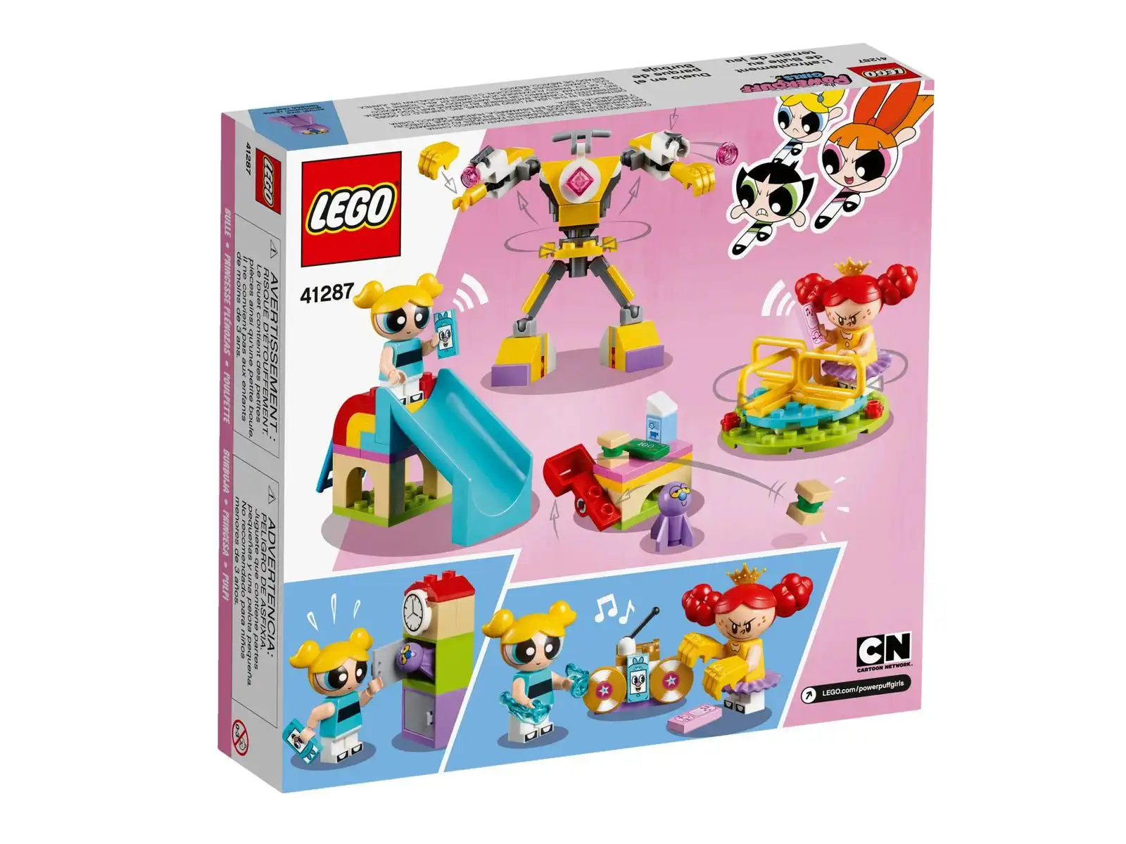 Zdjecie zestawu LEGO 41287 The Powerpuff Girls Pojedynek Bajki na placu zabaw 2