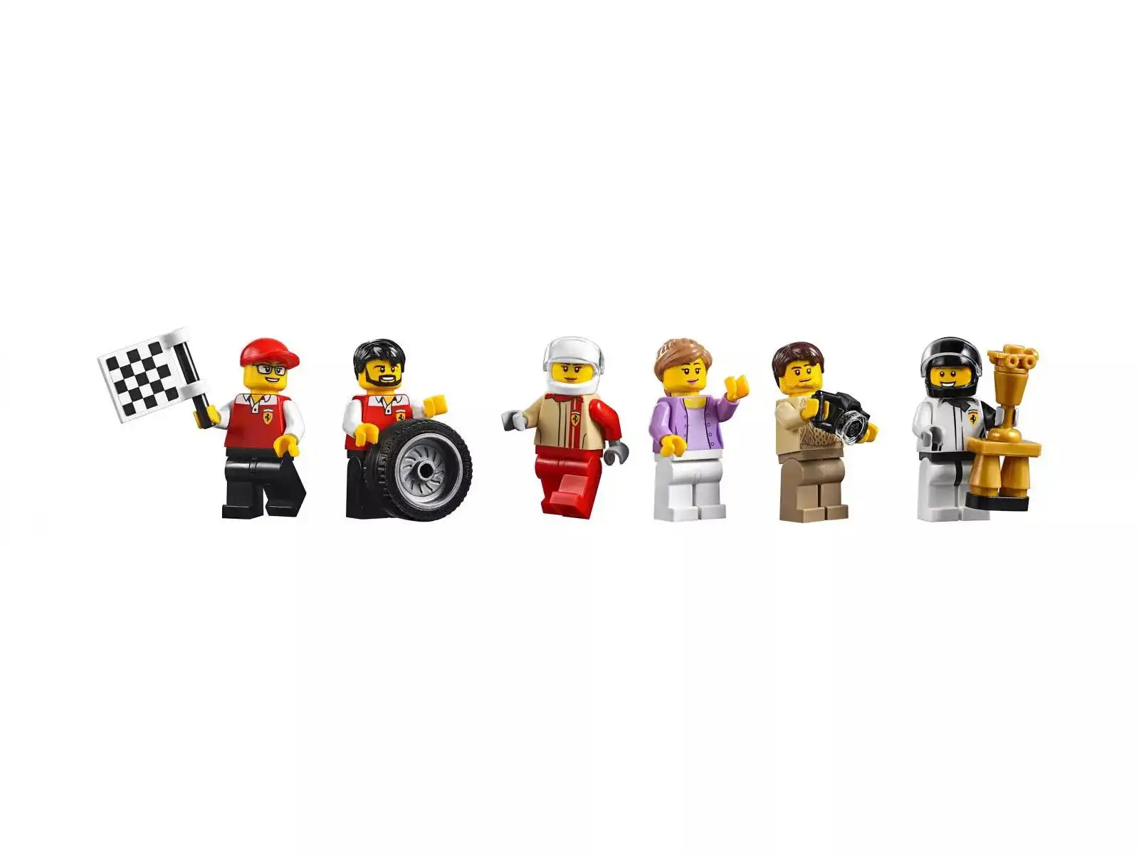 Zdjecie zestawu LEGO 75889 Speed Champions Rewelacyjny warsztat Ferrari 1