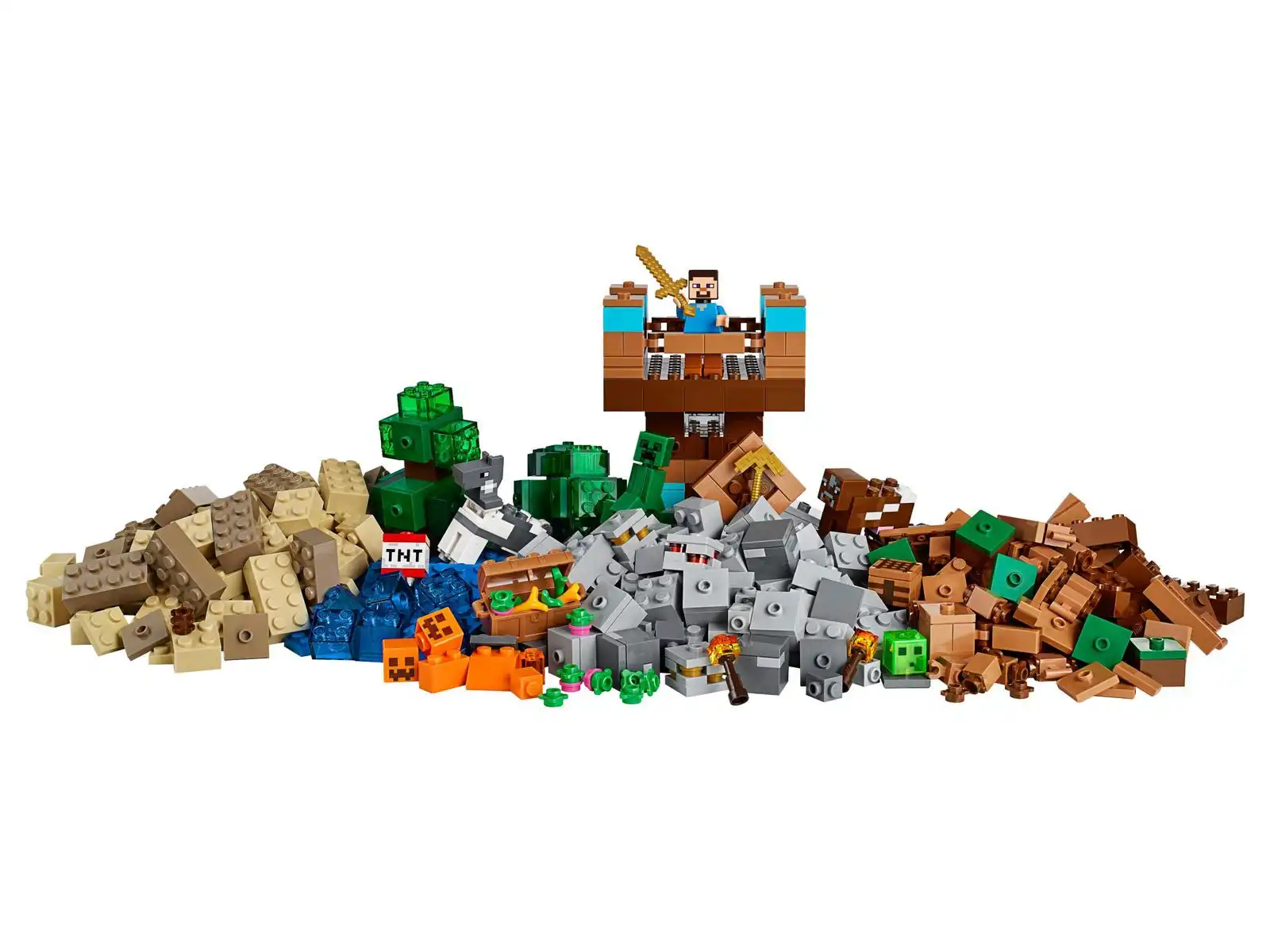 Zdjecie zestawu LEGO 21135 Minecraft Kreatywny warsztat 2.0 3