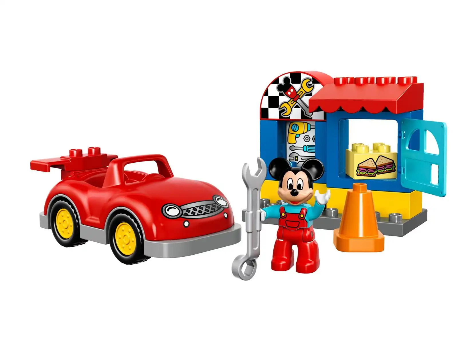 Zdjecie zestawu LEGO 10829 Duplo Warsztat Myszki Mickey 1