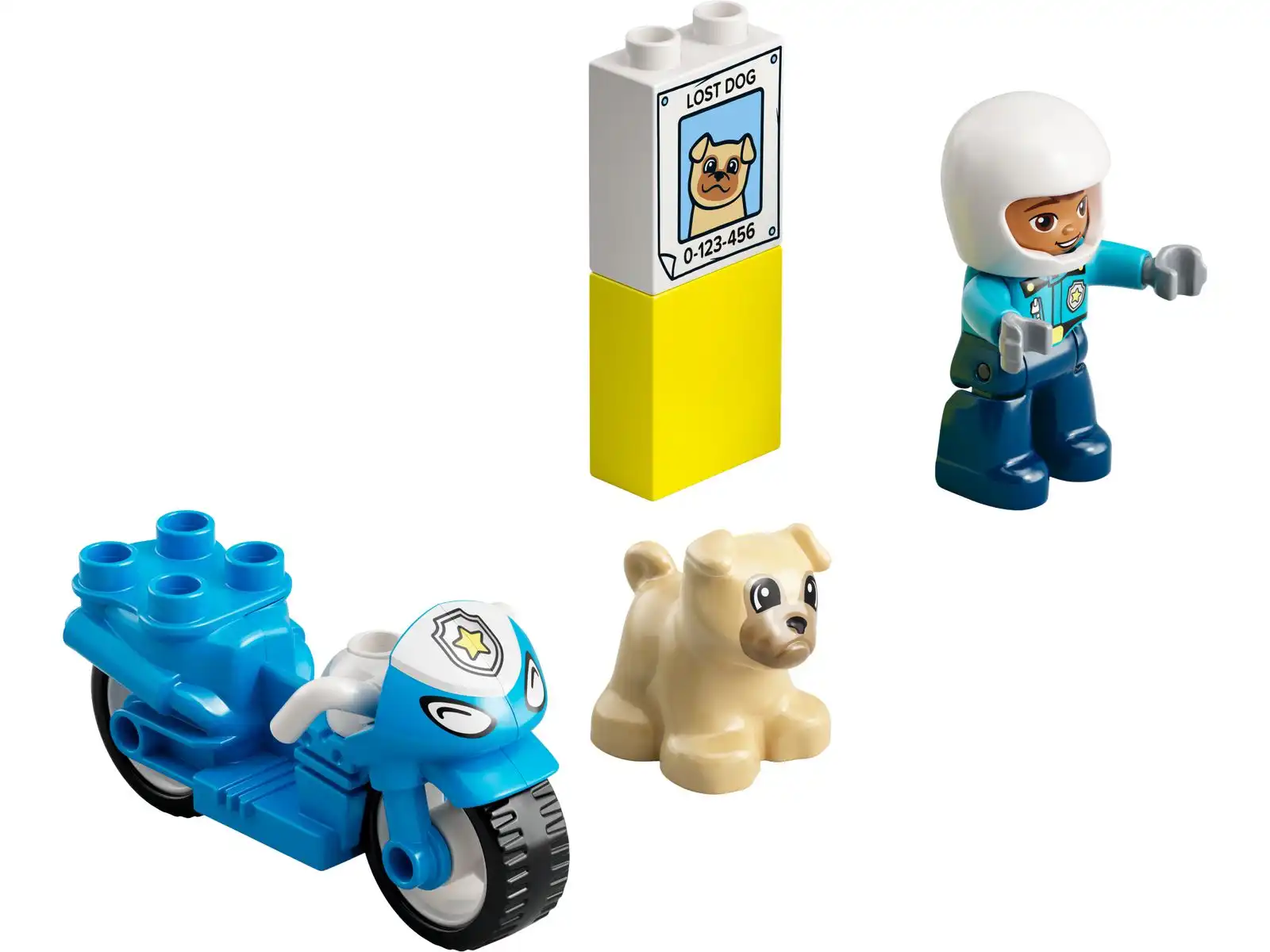 Zdjecie zestawu LEGO 10967 Duplo Motocykl policyjny 1