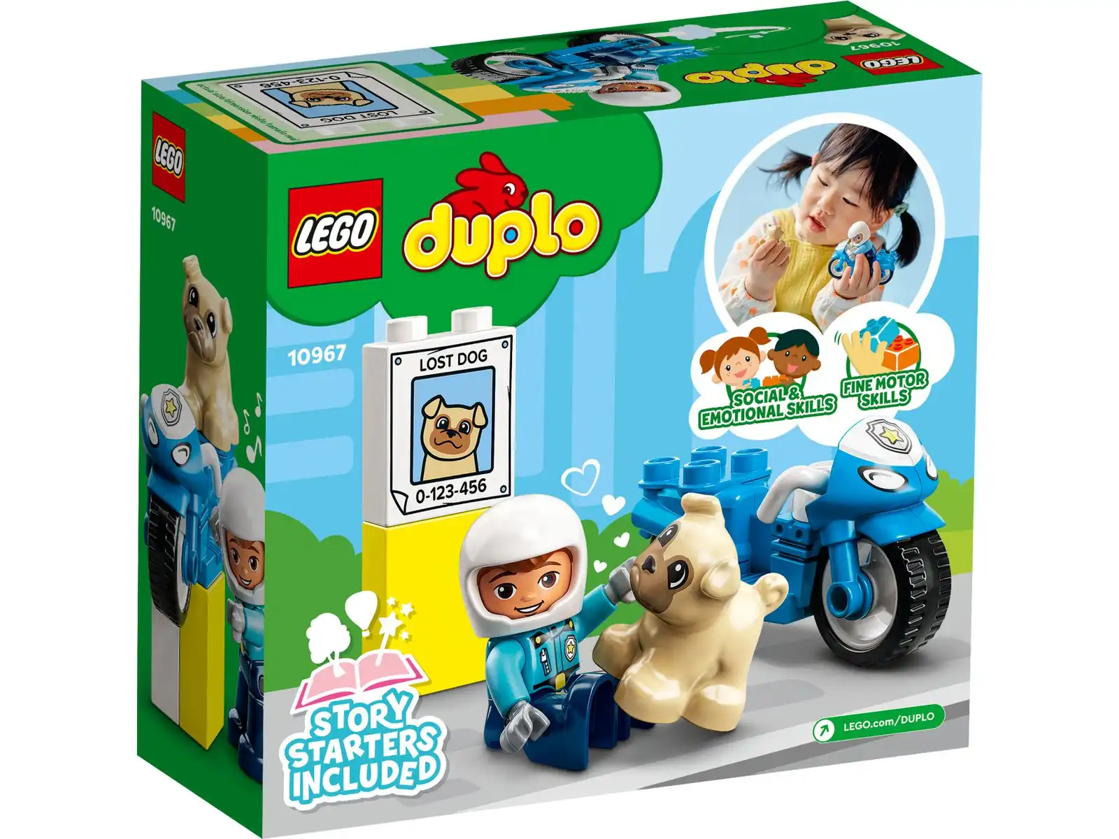 Zdjecie zestawu LEGO 10967 Duplo Motocykl policyjny 2