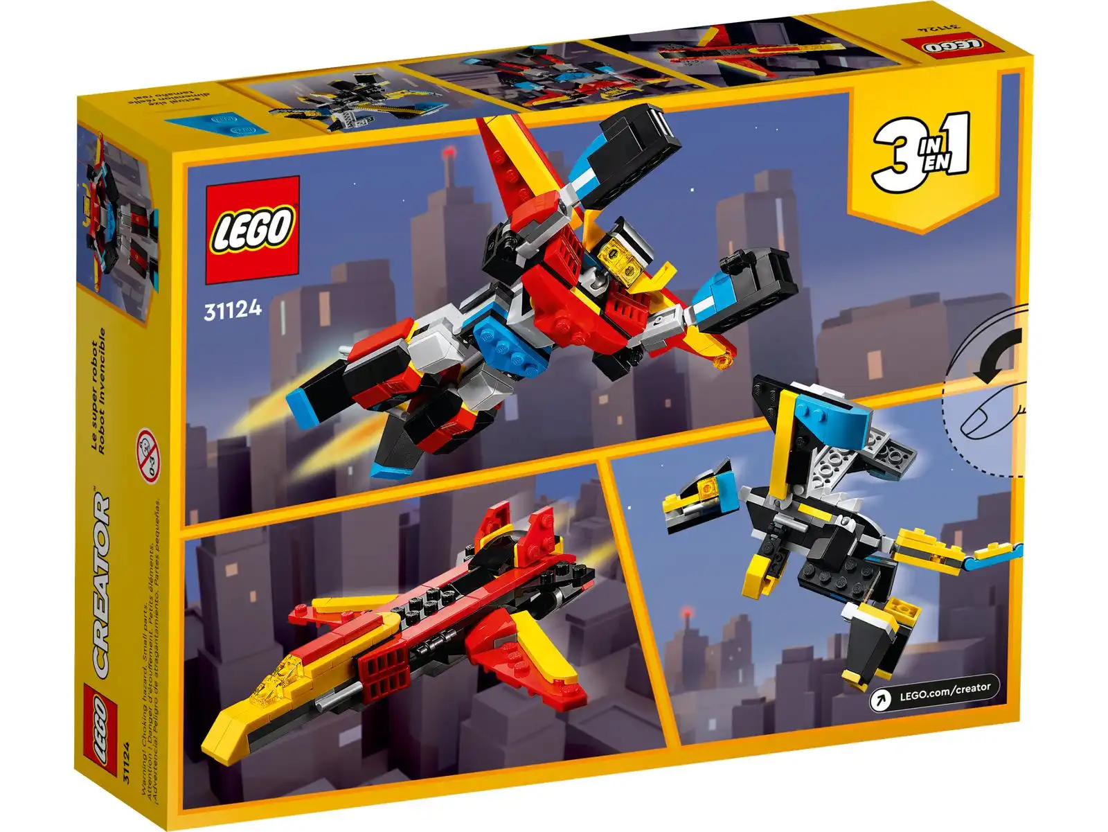 Zdjecie zestawu LEGO 31124 Creator 3 w 1 Super Robot 3