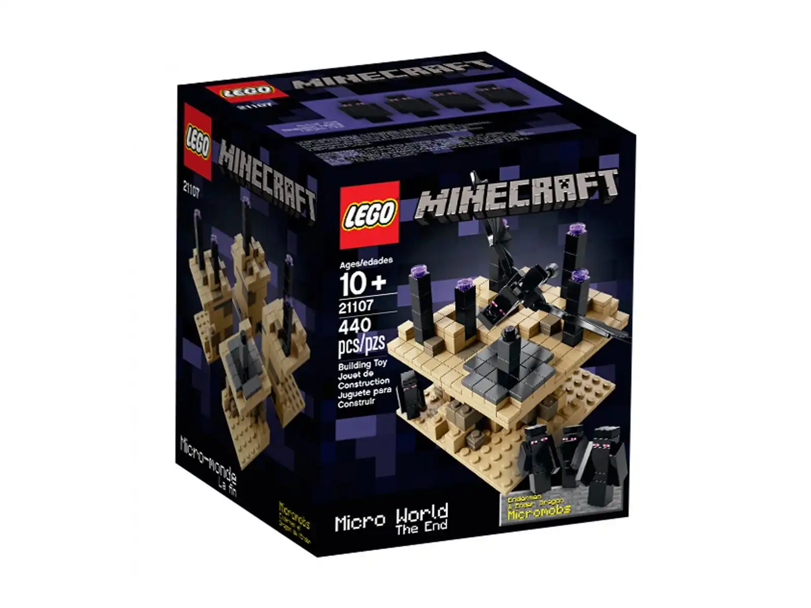 Zdjecie zestawu LEGO 21107 Minecraft Koniec 1