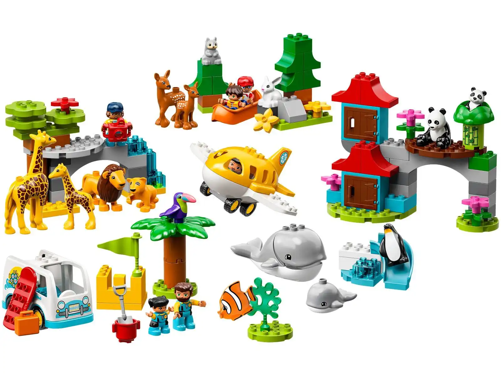 Zdjecie zestawu LEGO 10907 Duplo Zwierzęta świata 1