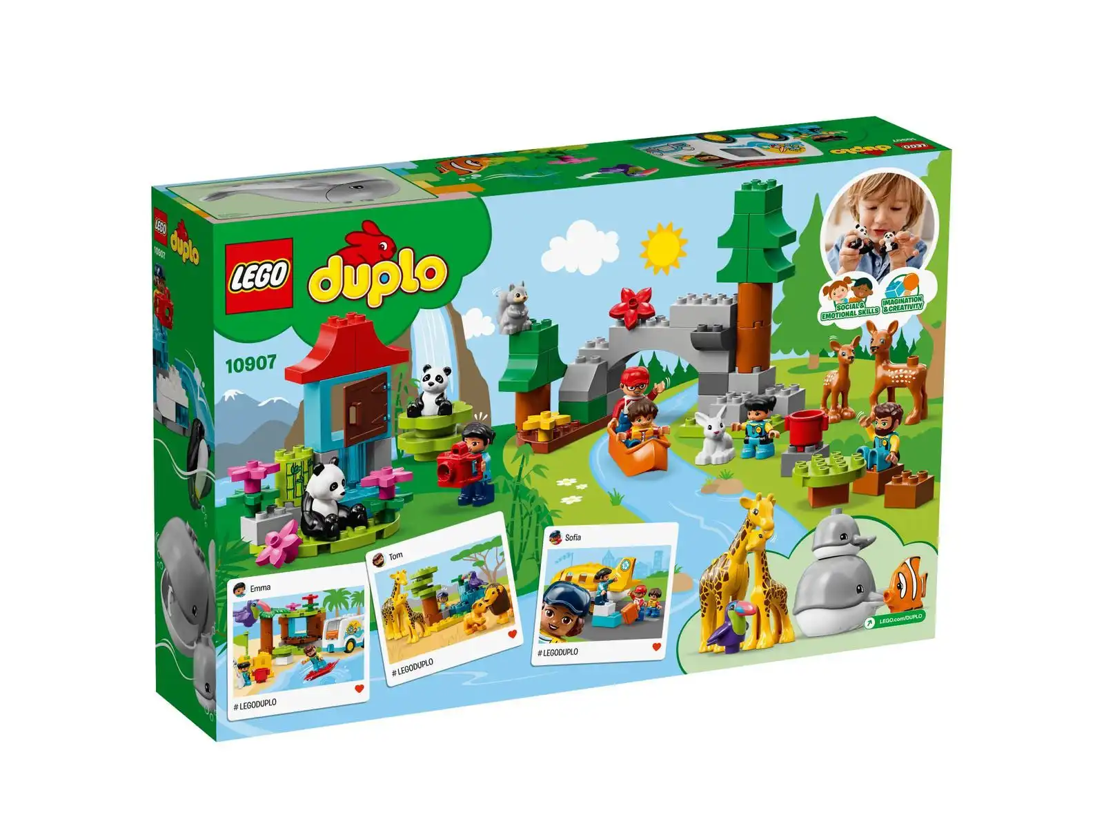 Zdjecie zestawu LEGO 10907 Duplo Zwierzęta świata 3