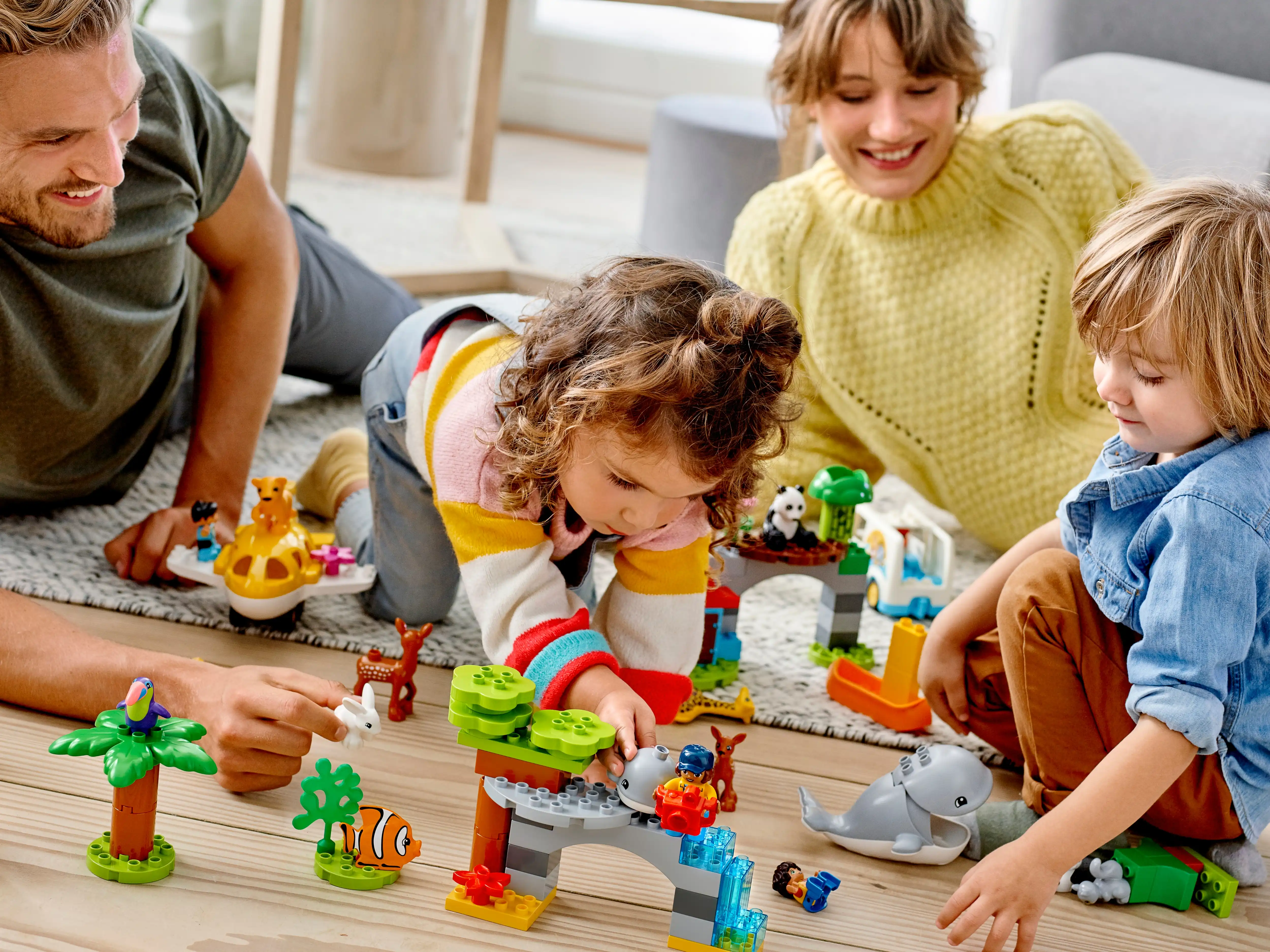 Zdjecie zestawu LEGO 10907 Duplo Zwierzęta świata 4