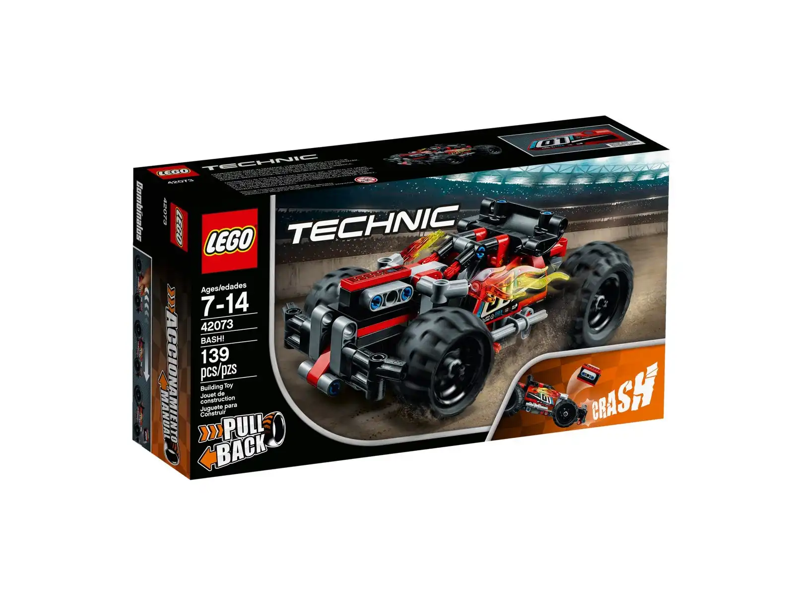 Zdjecie zestawu LEGO 42073 Technic Czerwona wyścigówka 1