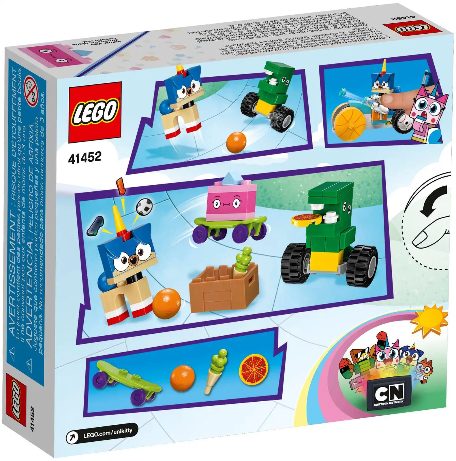Zdjecie zestawu LEGO 41452 Unikitty Rowerek Księcia Piesia Rożka™ 2