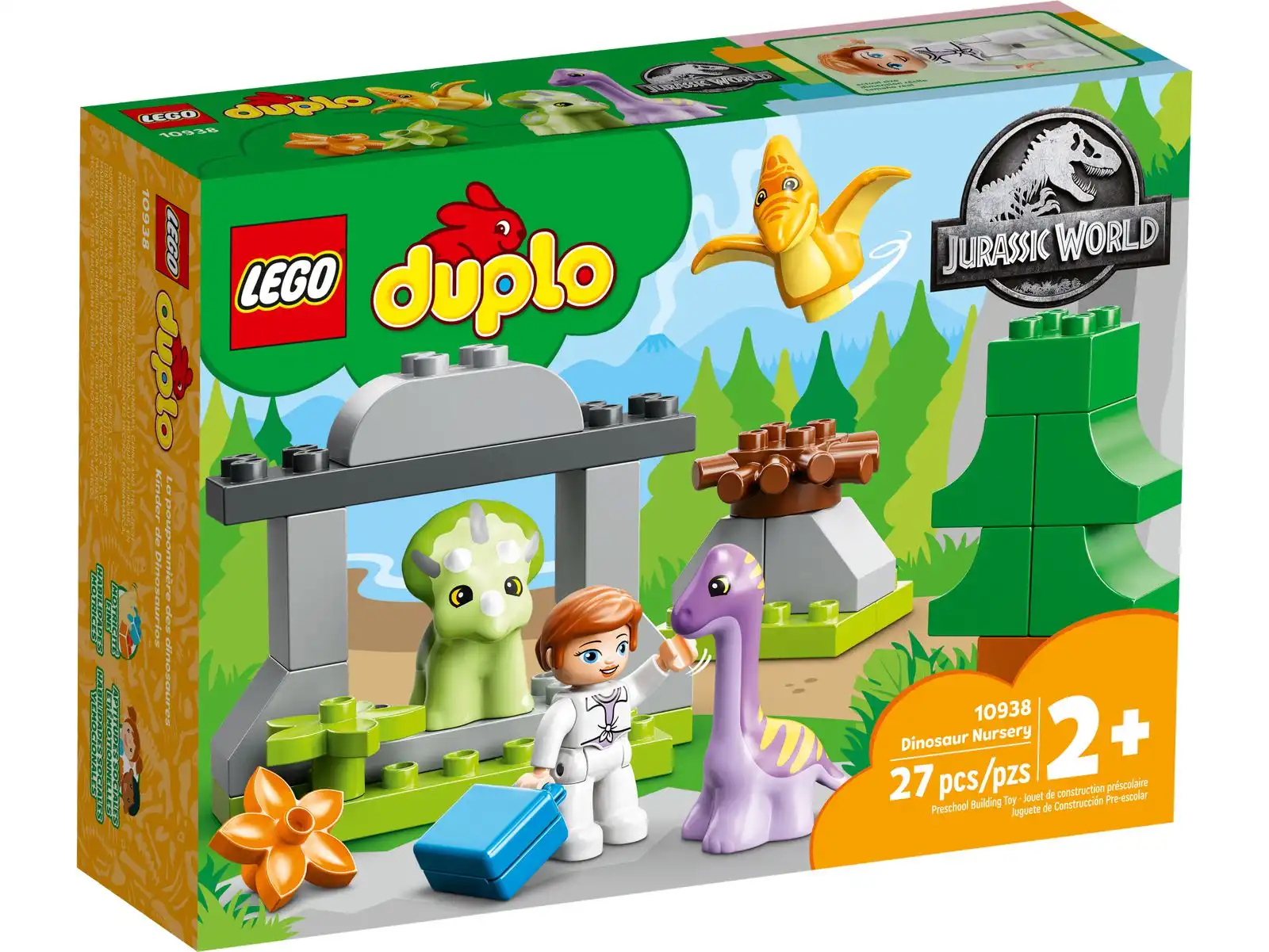 Zdjecie zestawu LEGO 10938 Duplo Dinozaurowa szkółka 1