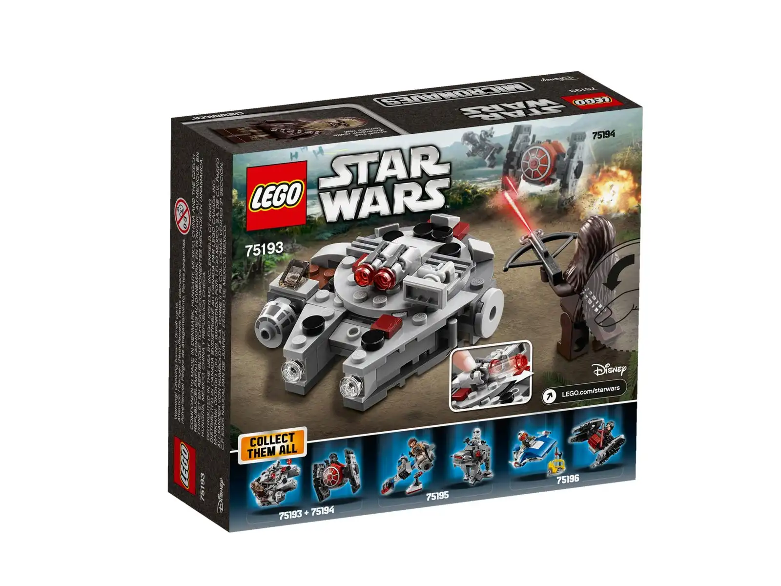 Zdjecie zestawu LEGO 75193 Star Wars Sokół Millennium™ 2