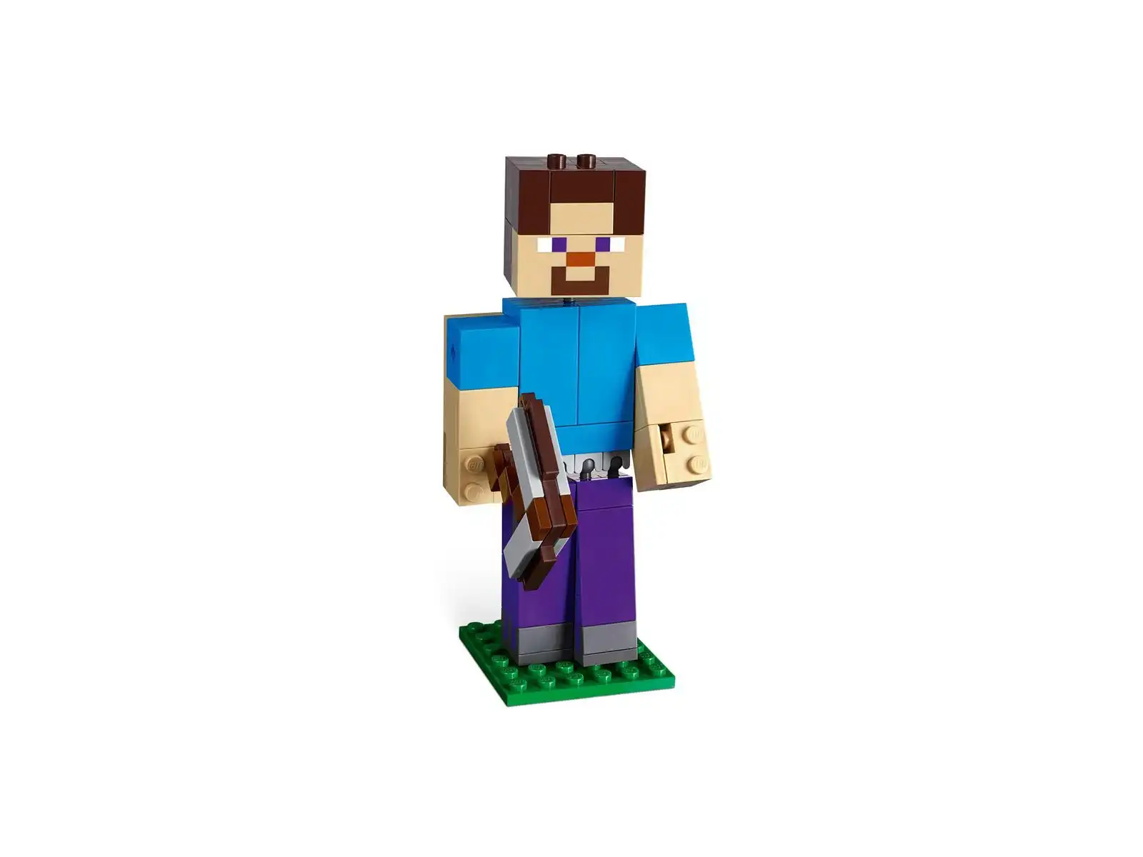 Zdjecie zestawu LEGO 21148 Minecraft Steve z papugą 3