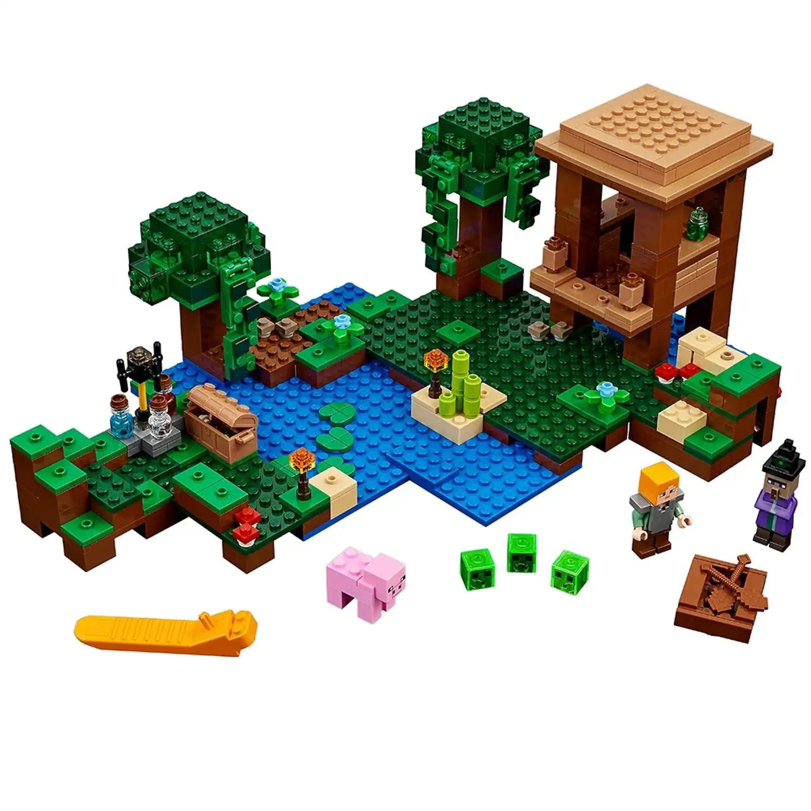 Zdjecie zestawu LEGO 21133 Minecraft Chatka czarownicy 1