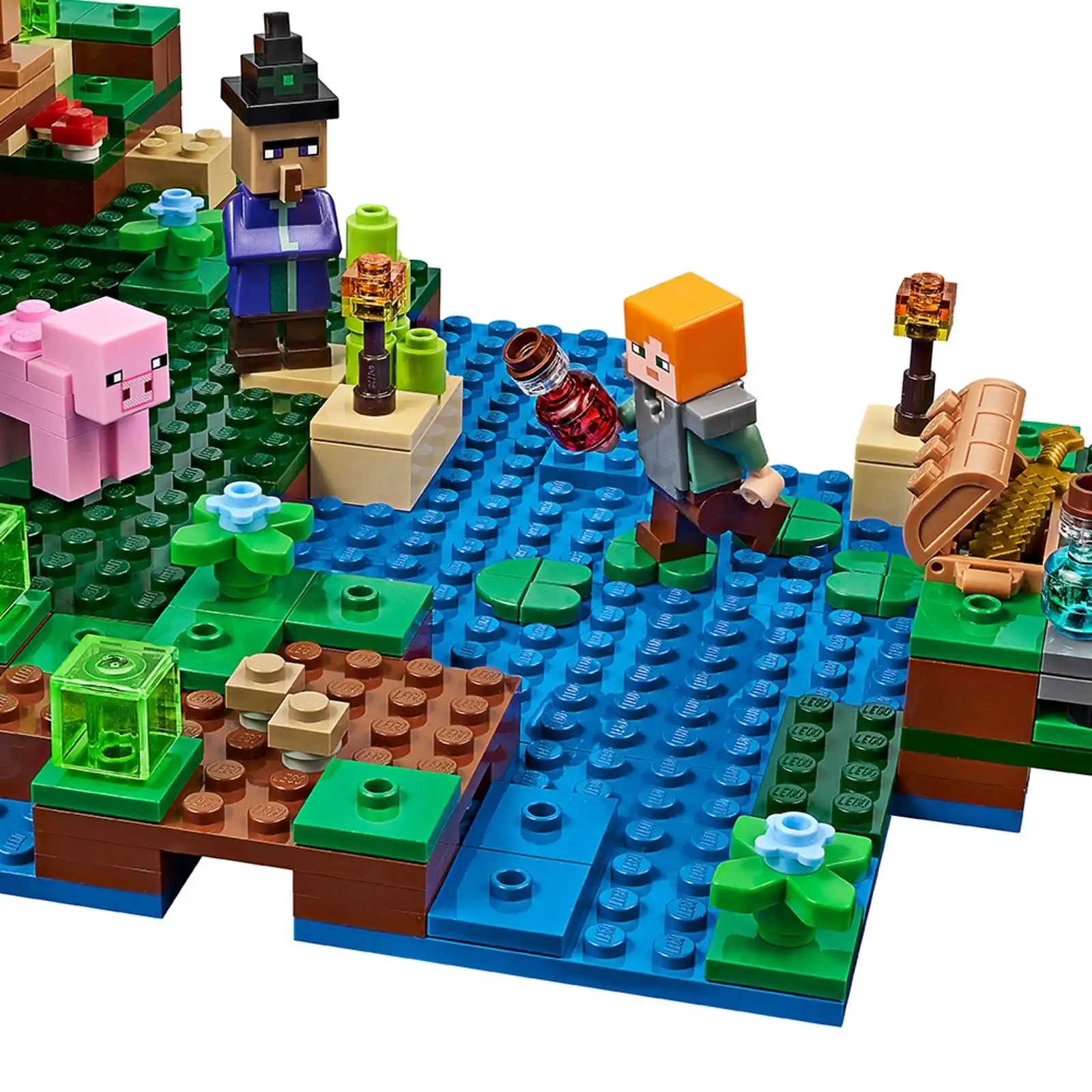 Zdjecie zestawu LEGO 21133 Minecraft Chatka czarownicy 3