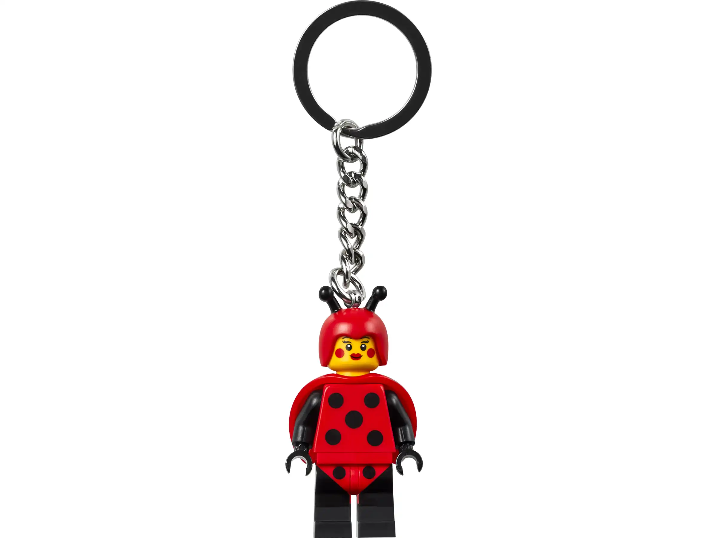 Zdjecie zestawu LEGO 854157 Minifigures Breloczek z dziewczyną w kostiumie biedronki 1