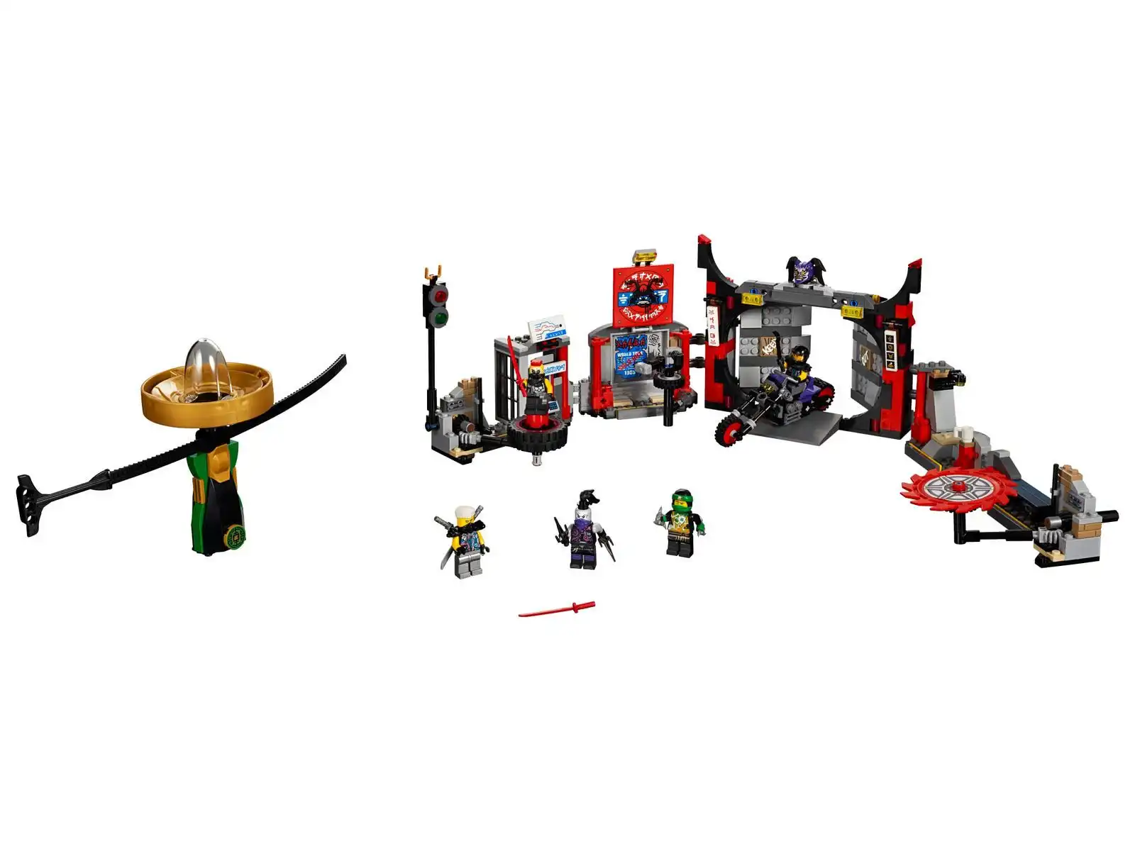 Zdjecie zestawu LEGO 70640 Ninjago Kwatera główna S.O.G. 1