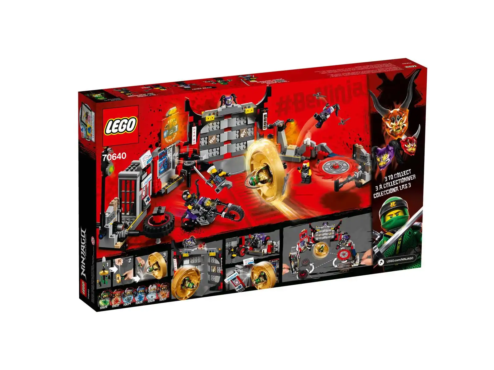 Zdjecie zestawu LEGO 70640 Ninjago Kwatera główna S.O.G. 2