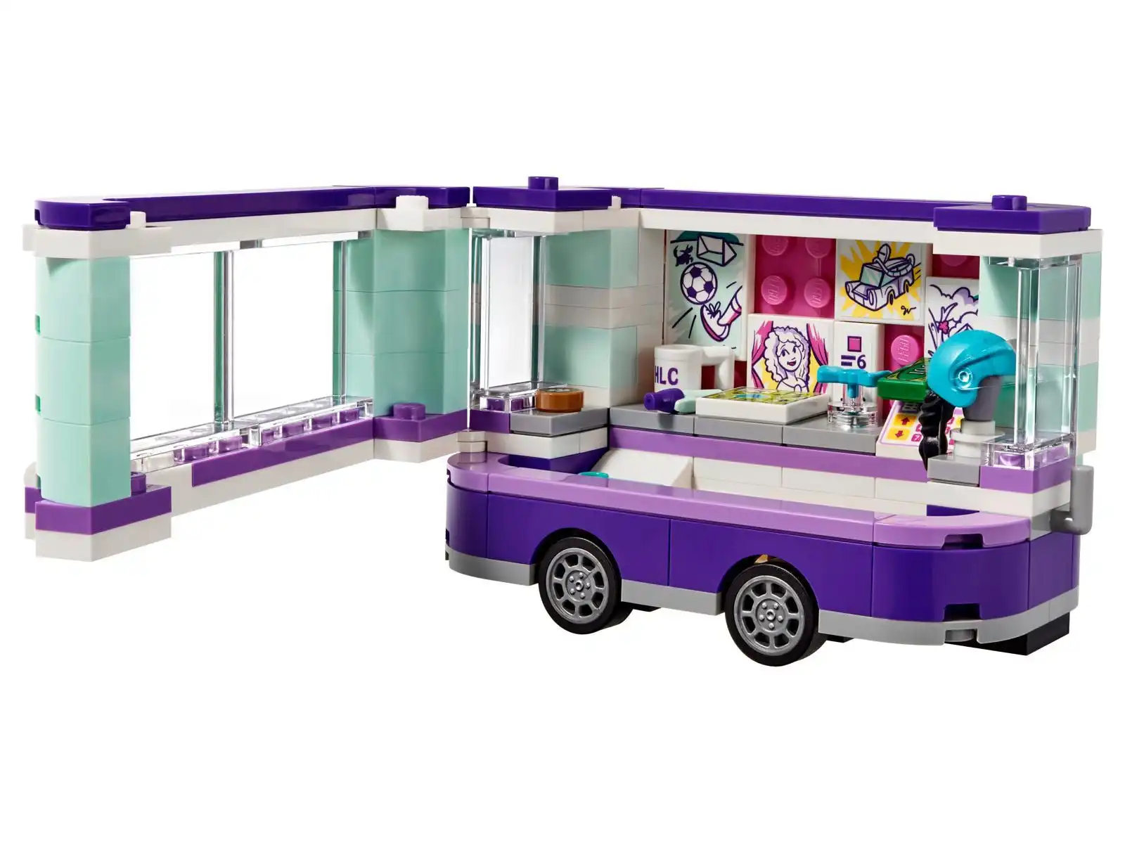 Zdjecie zestawu LEGO 41332 Friends Stoisko z rysunkami Emmy 4
