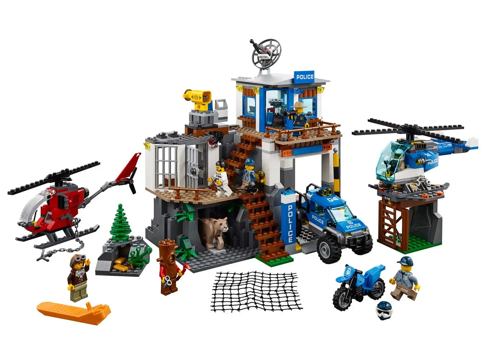 Zdjecie zestawu LEGO 60174 City Górski posterunek policji 1