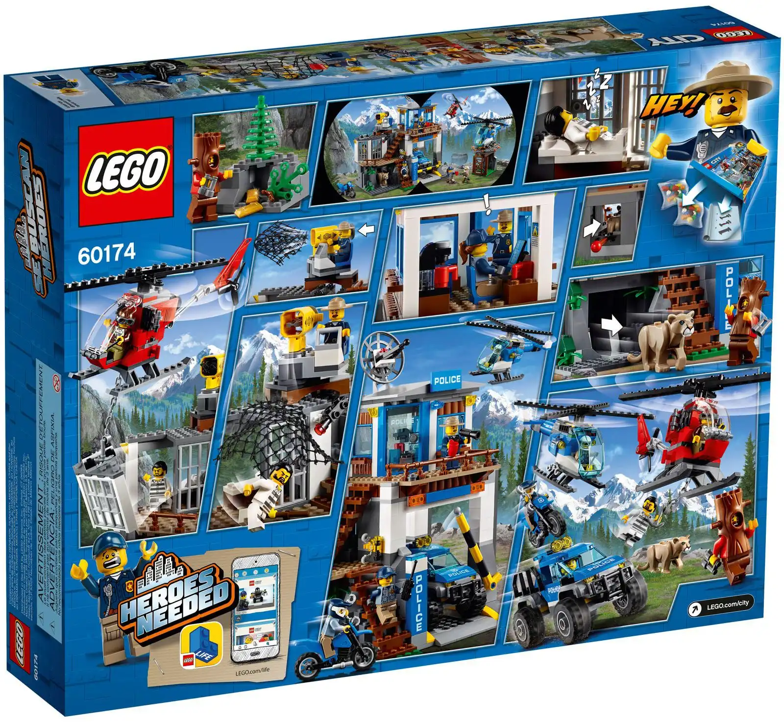 Zdjecie zestawu LEGO 60174 City Górski posterunek policji 2