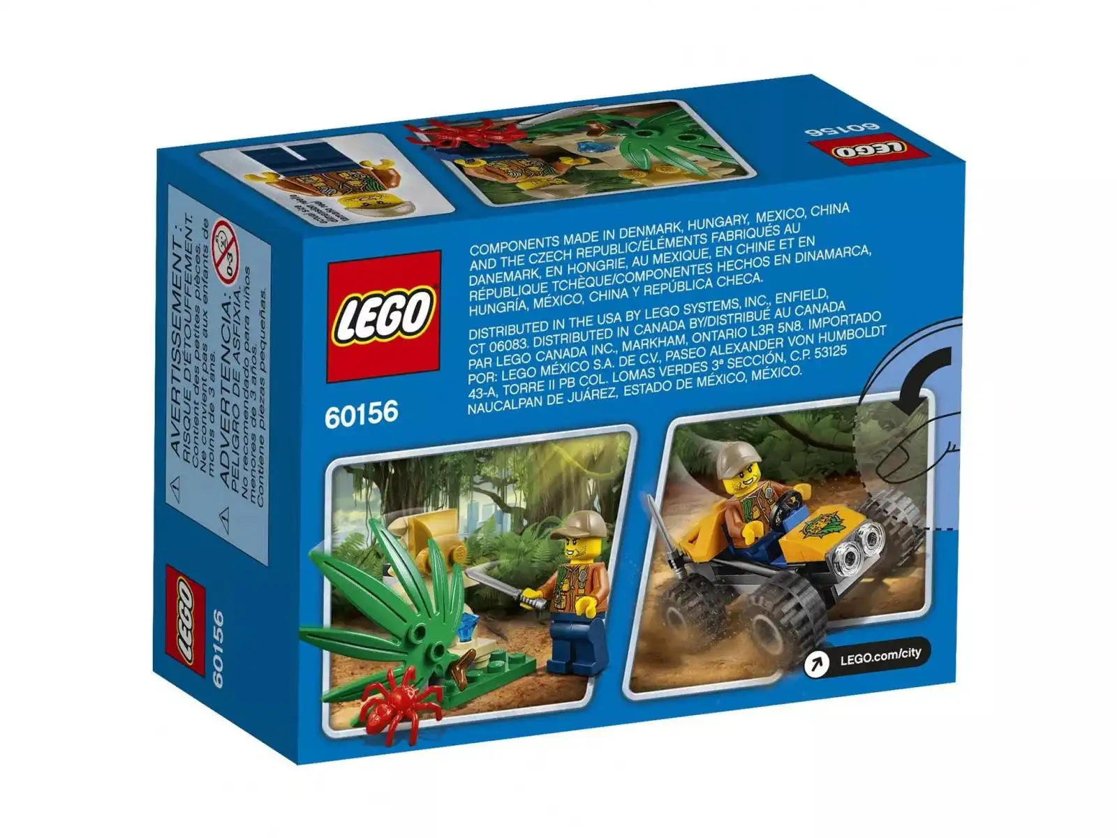 Zdjecie zestawu LEGO 60156 City Dżunglowy łazik 2